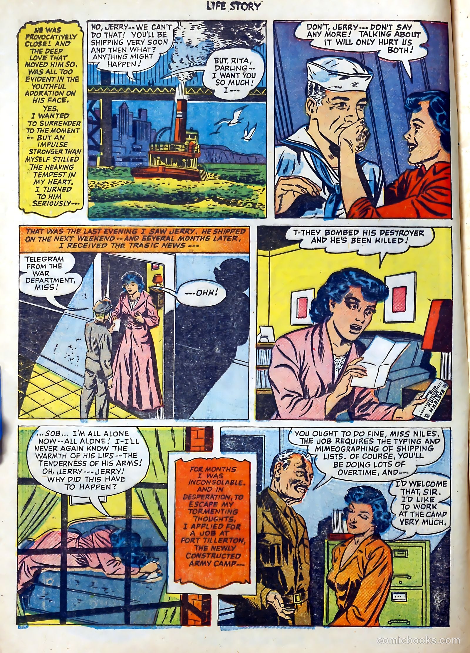 Life Story #34 (1952) — page 4 of 36