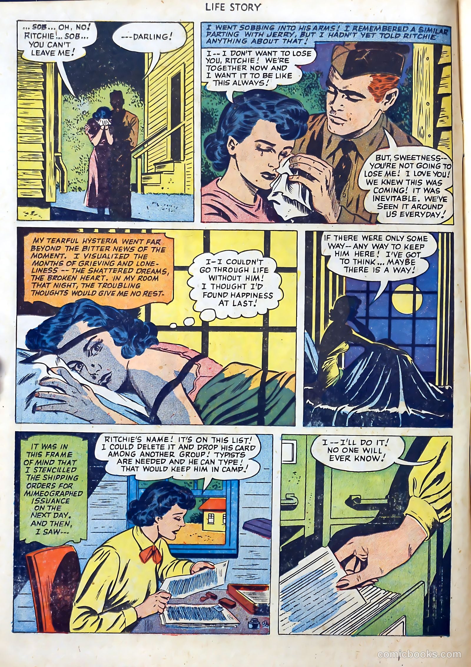 Life Story #34 (1952) — page 8 of 36
