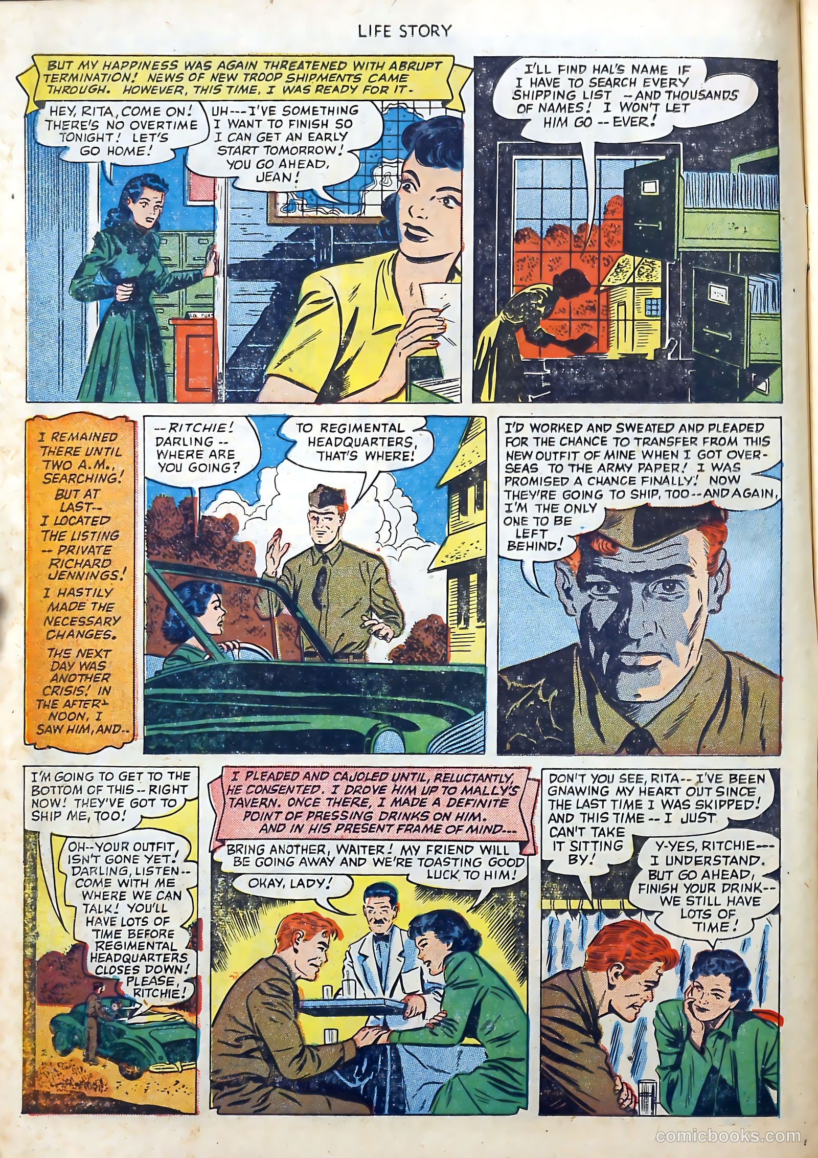 Life Story #34 (1952) — page 10 of 36