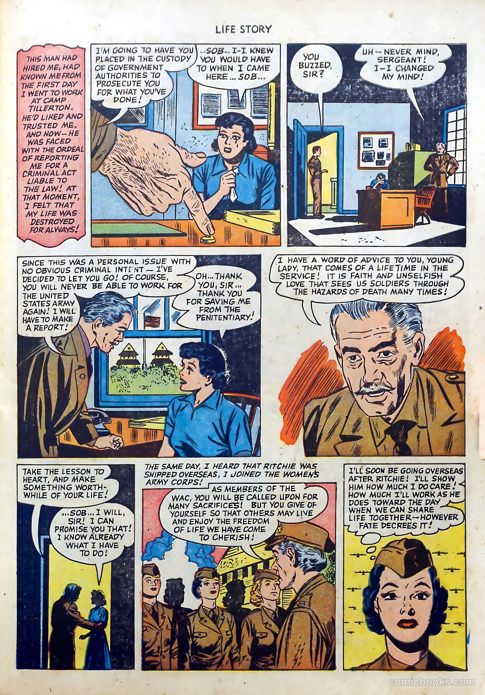 Life Story #34 (1952) — page 13 of 36