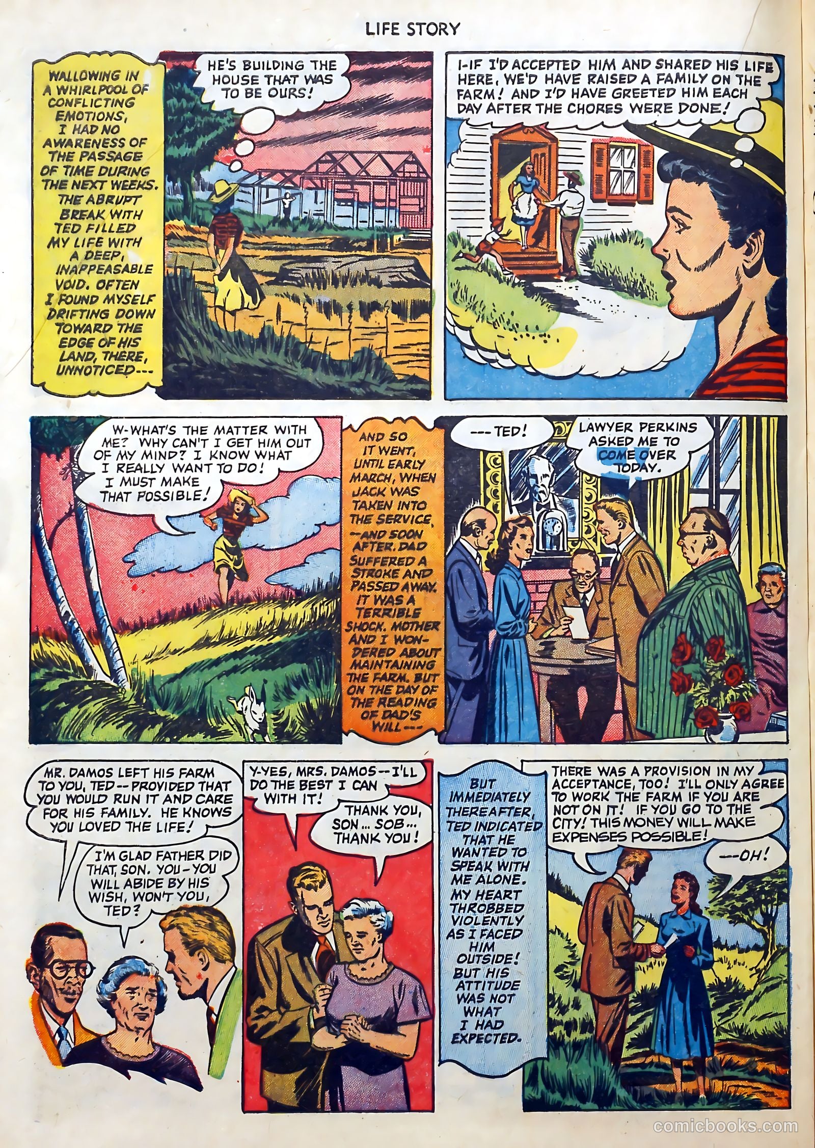 Life Story #34 (1952) — page 20 of 36
