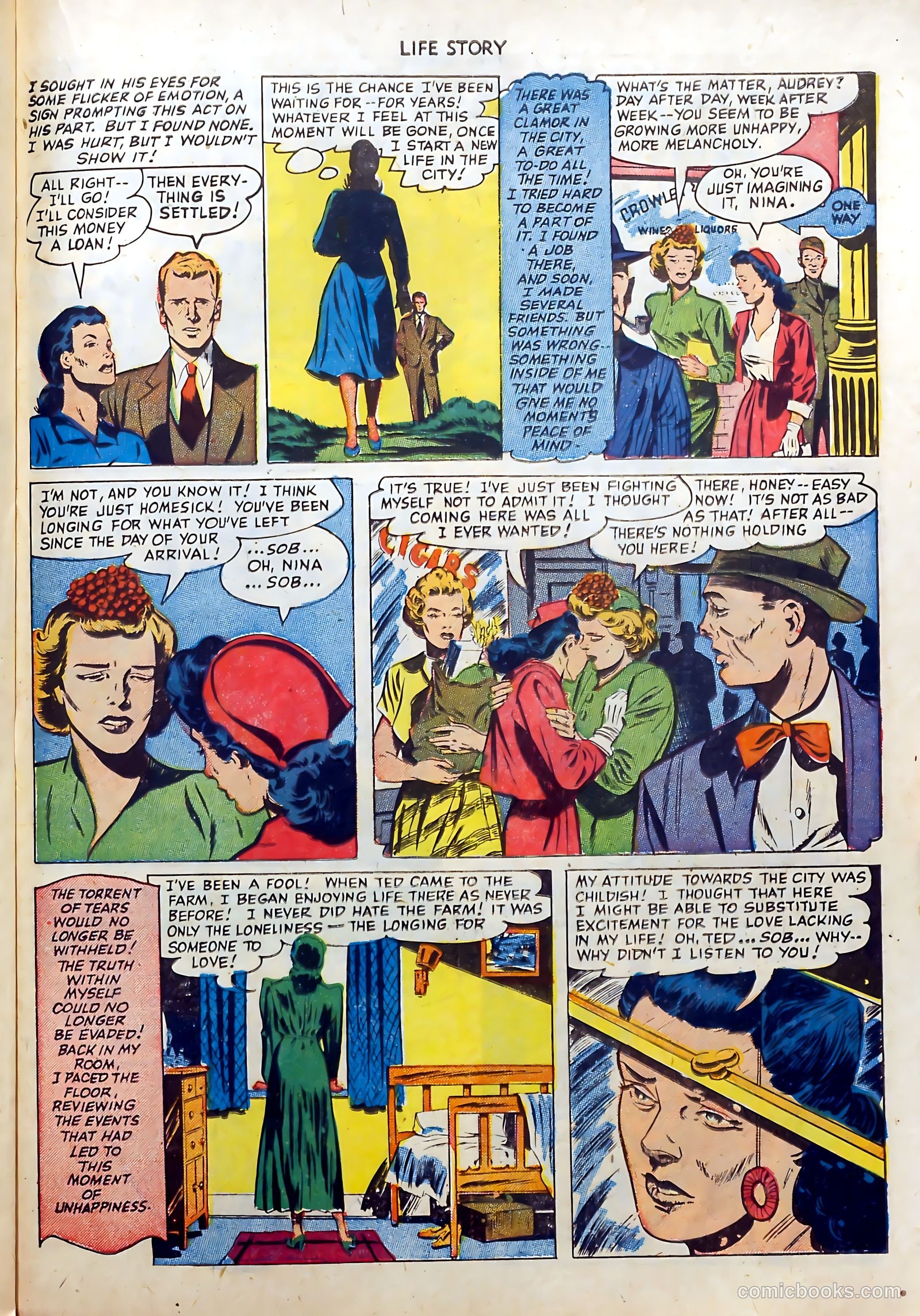 Life Story #34 (1952) — page 21 of 36