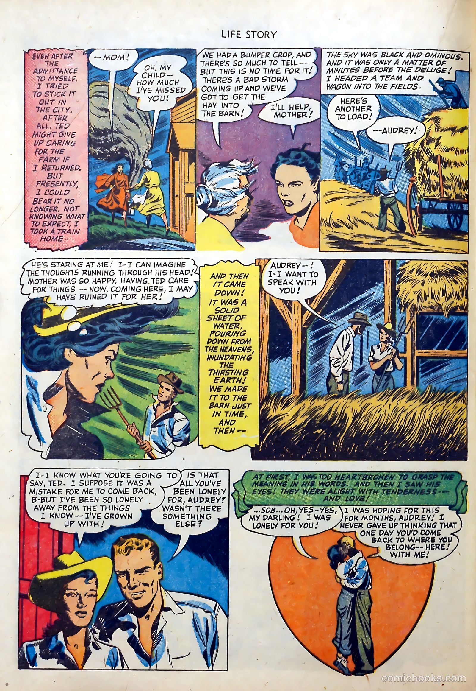 Life Story #34 (1952) — page 22 of 36
