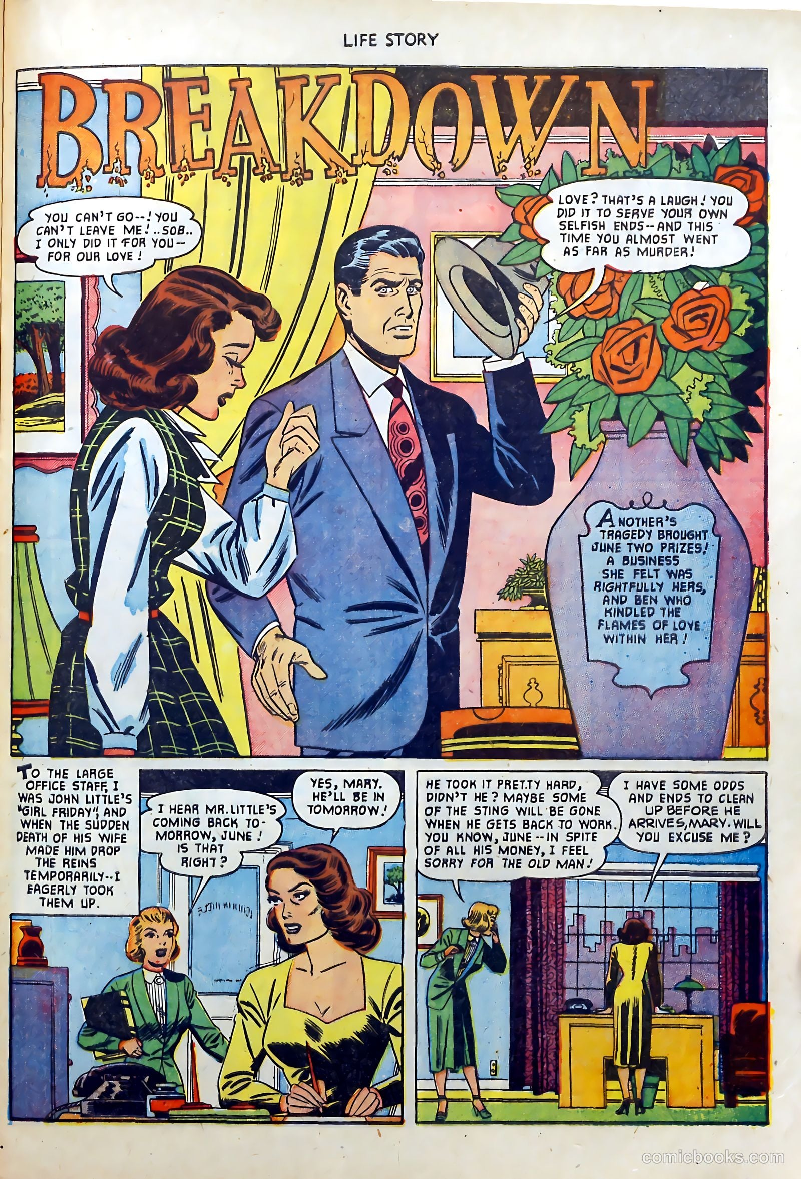 Life Story #34 (1952) — page 25 of 36
