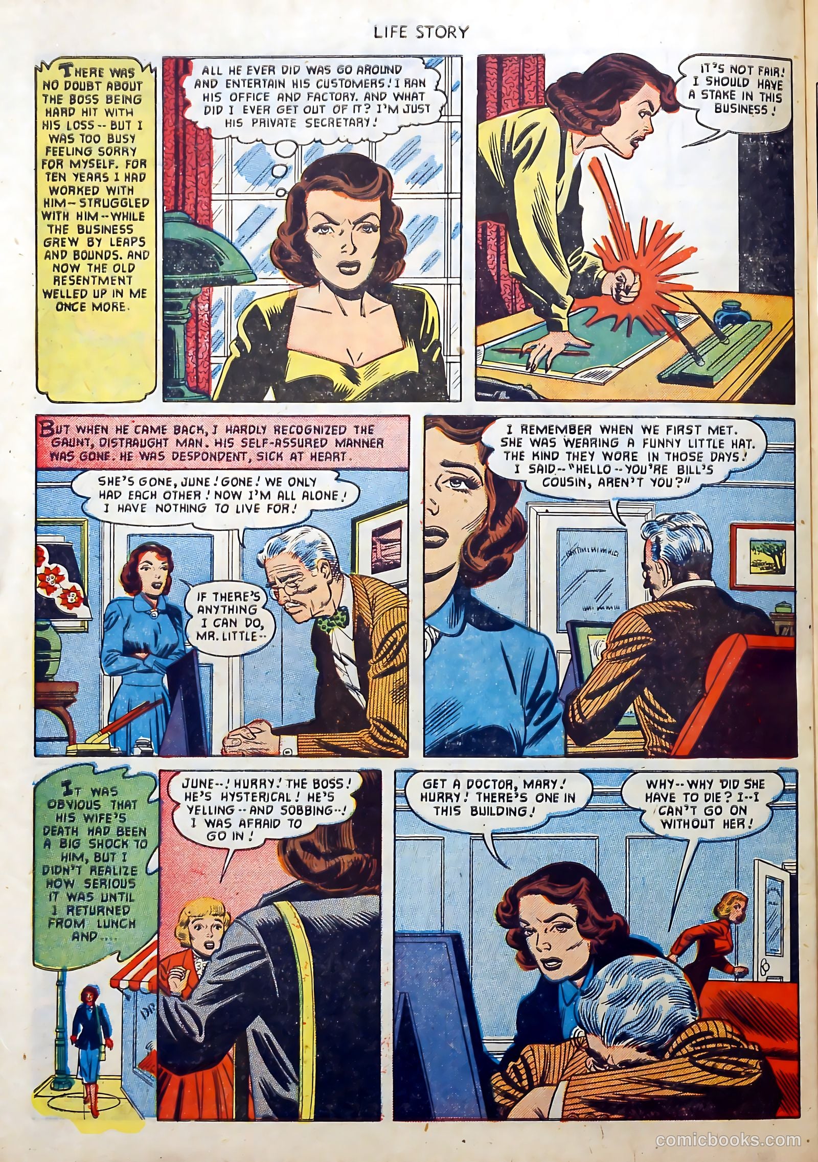 Life Story #34 (1952) — page 26 of 36