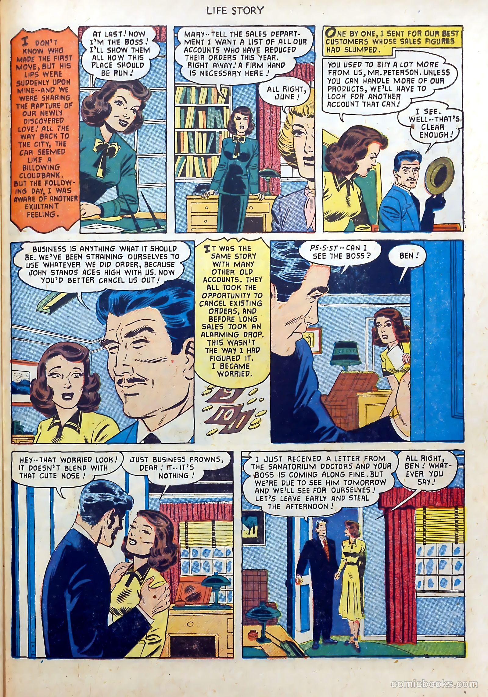 Life Story #34 (1952) — page 29 of 36
