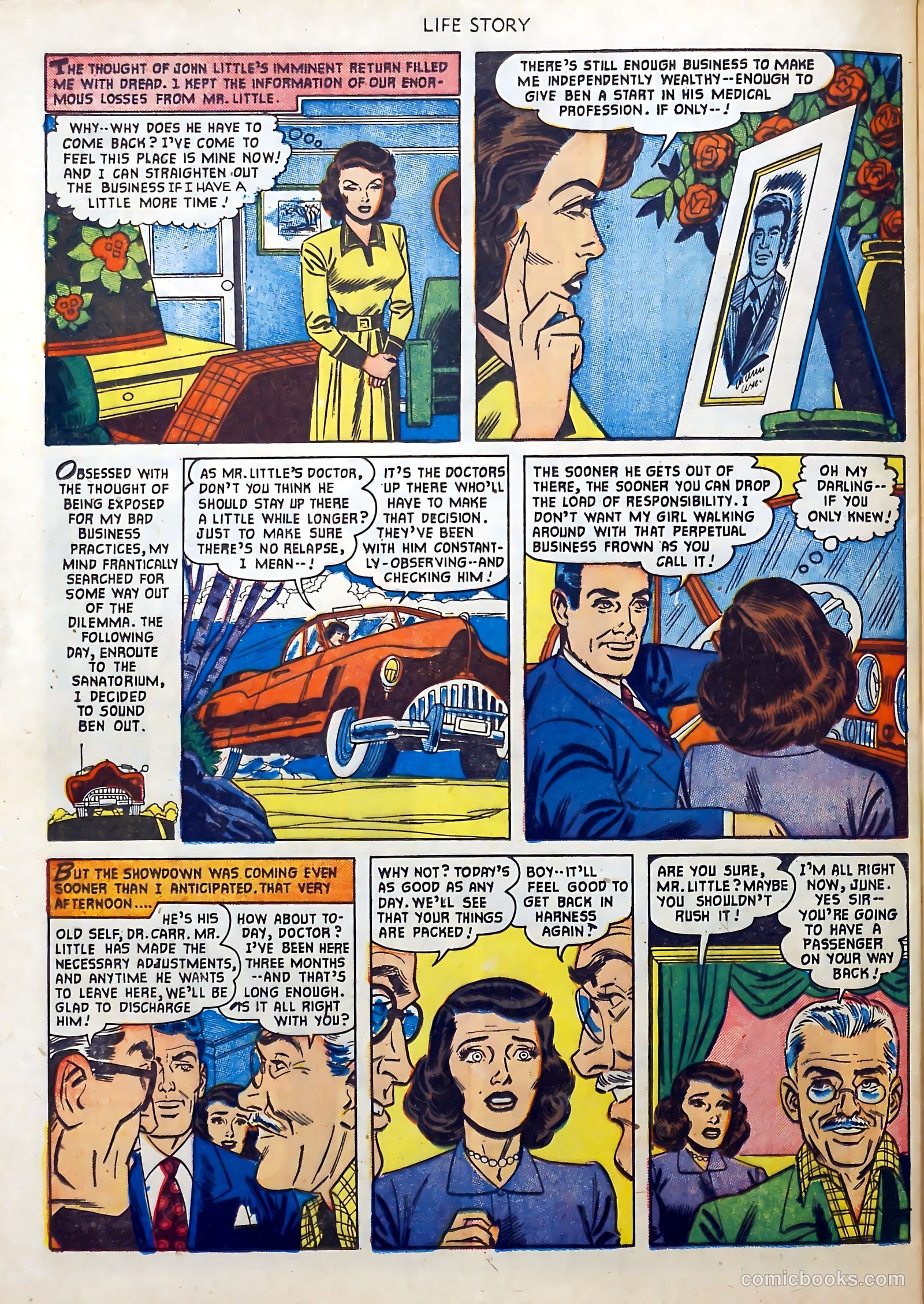 Life Story #34 (1952) — page 30 of 36