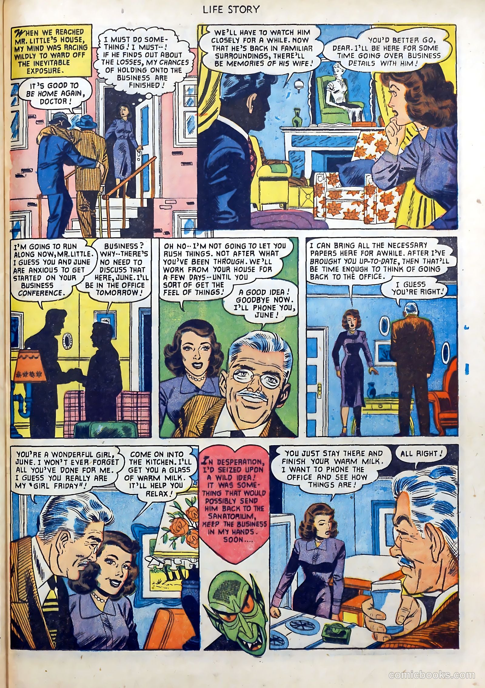 Life Story #34 (1952) — page 31 of 36