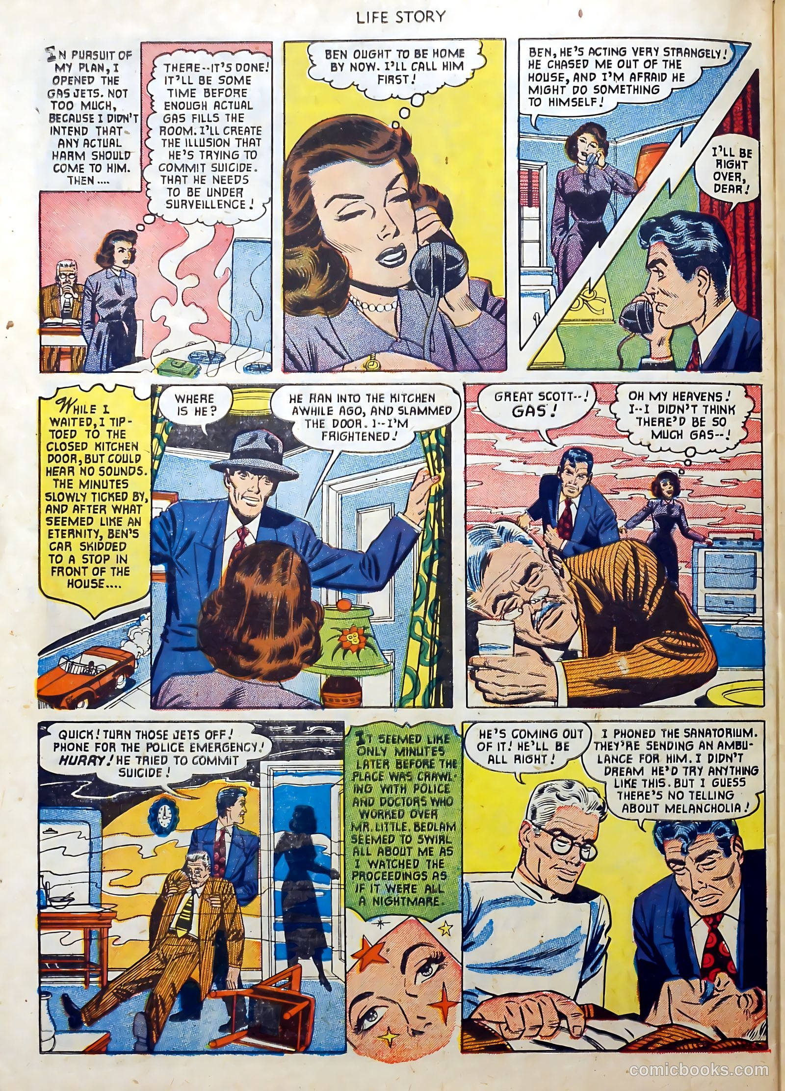 Life Story #34 (1952) — page 32 of 36