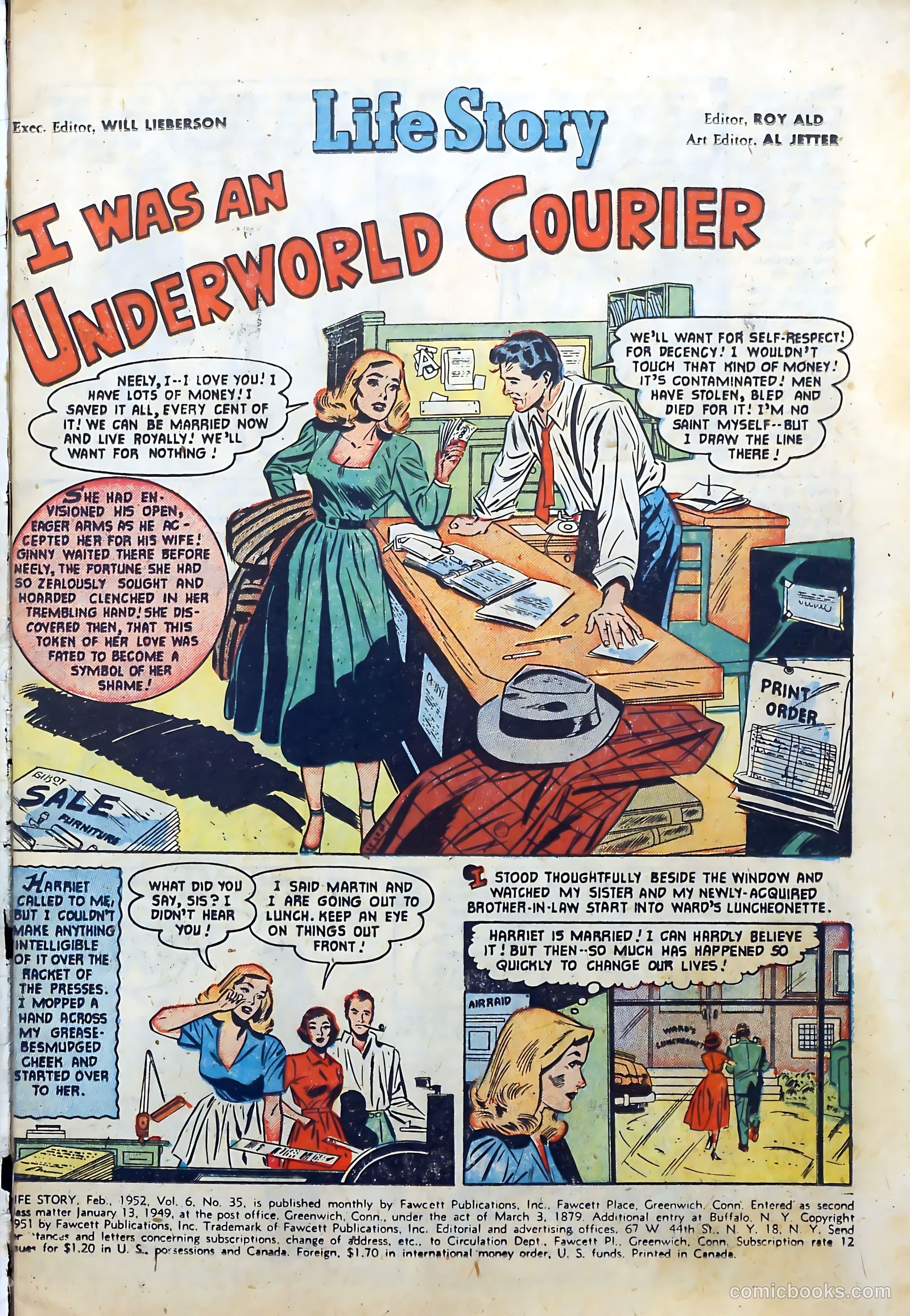 Life Story #35 (1952) — page 3 of 36