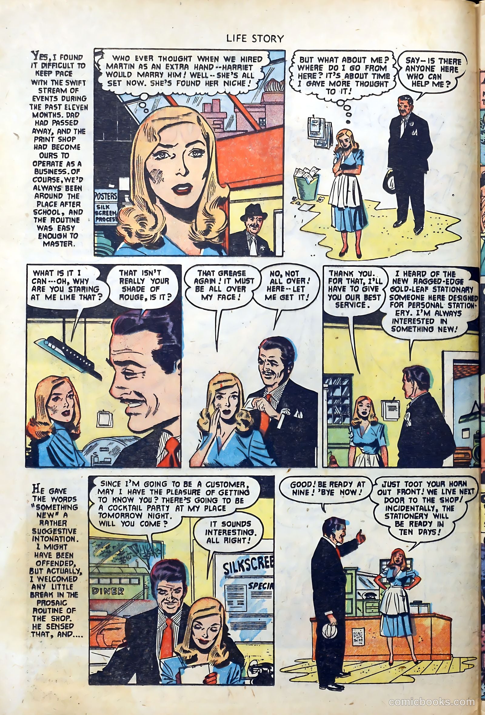Life Story #35 (1952) — page 4 of 36