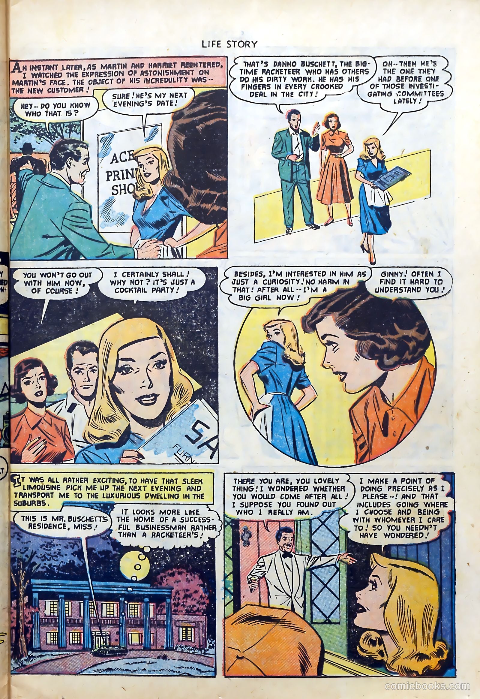Life Story #35 (1952) — page 5 of 36