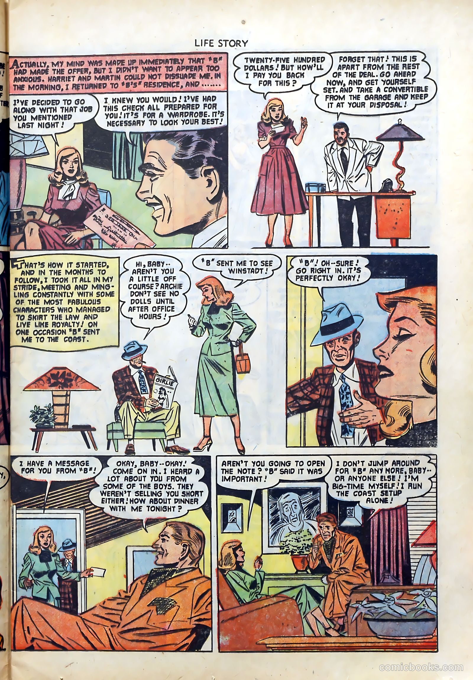 Life Story #35 (1952) — page 7 of 36