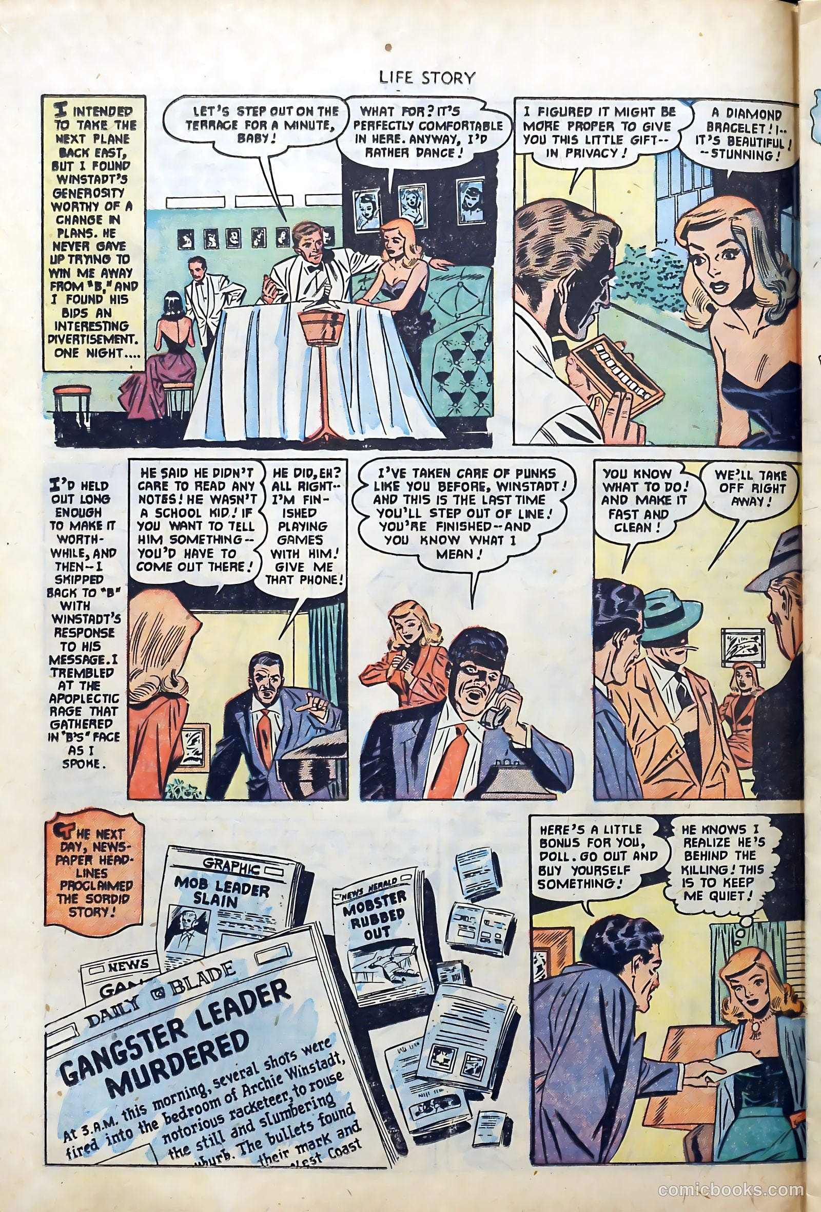 Life Story #35 (1952) — page 8 of 36