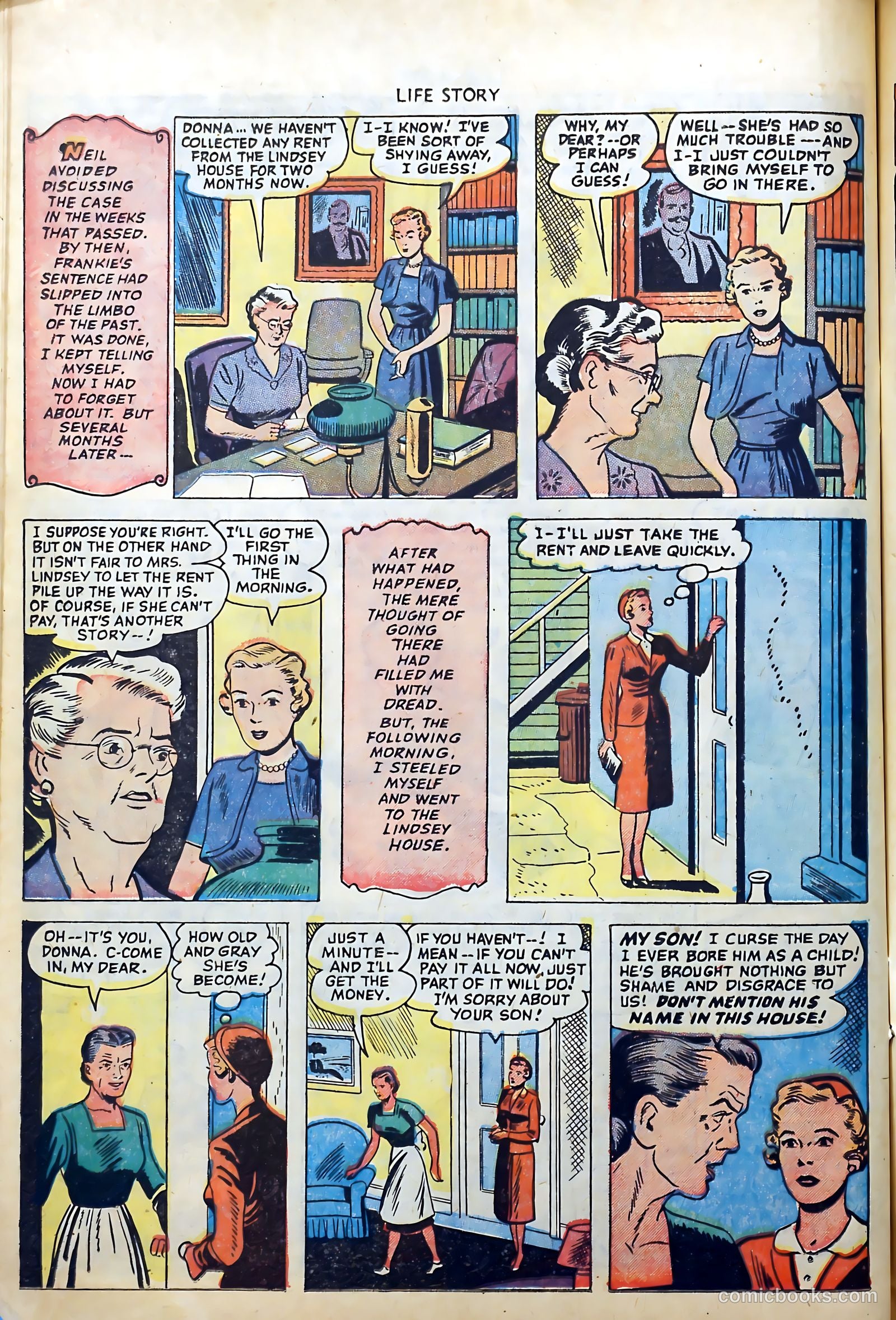 Life Story #35 (1952) — page 32 of 36