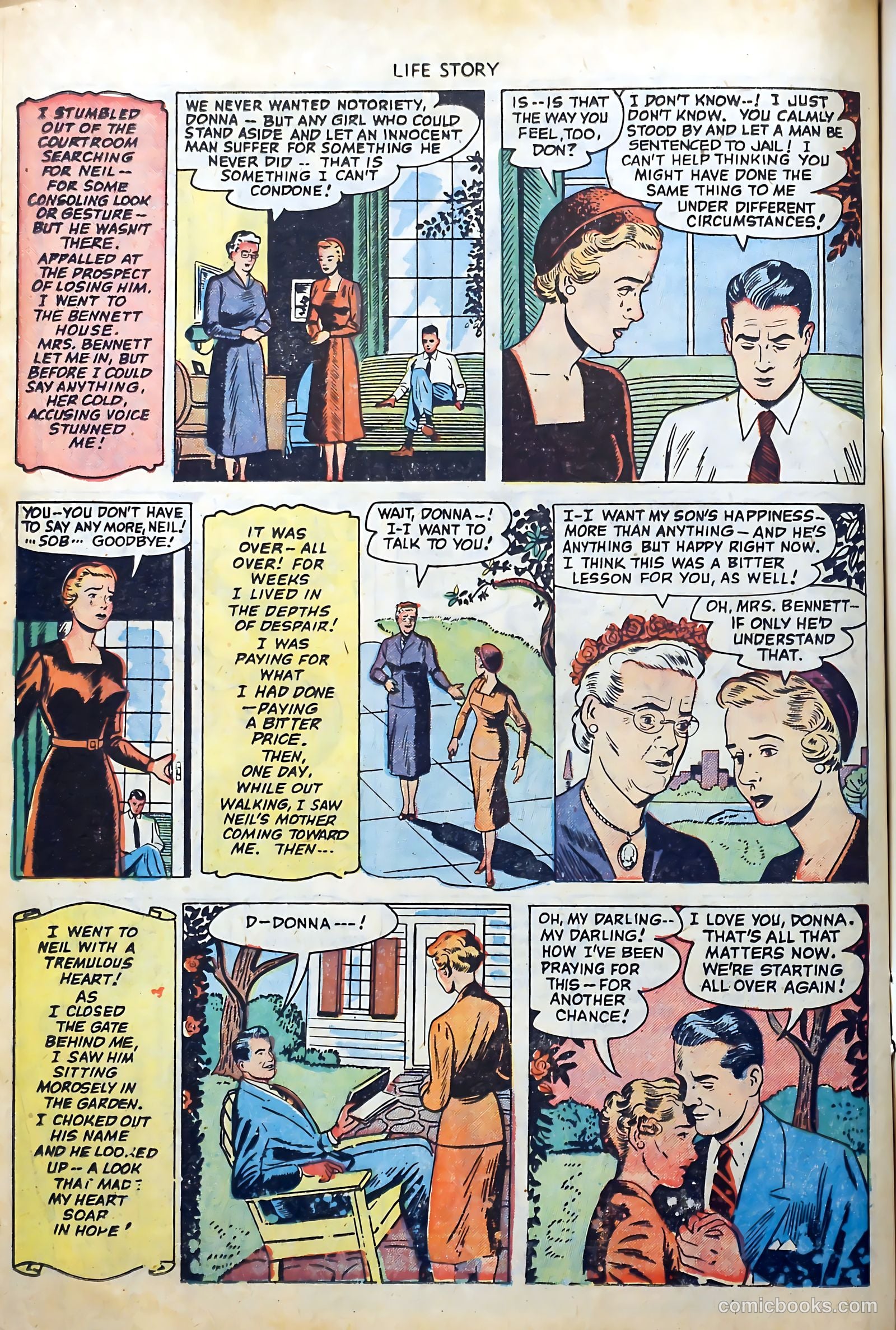Life Story #35 (1952) — page 34 of 36