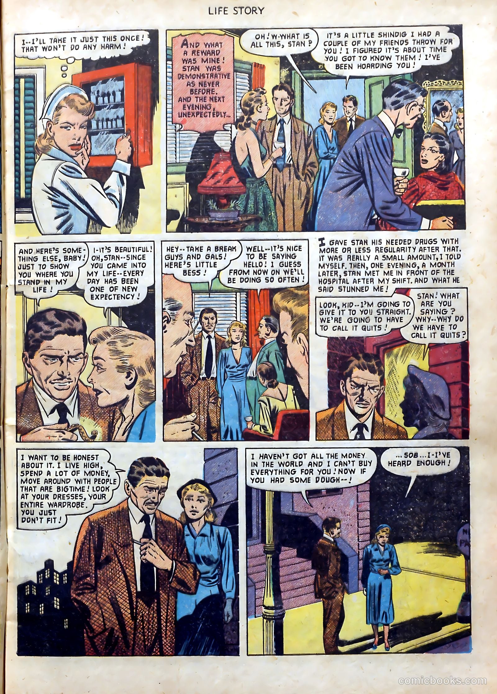 Life Story #36 (1952) — page 8 of 37