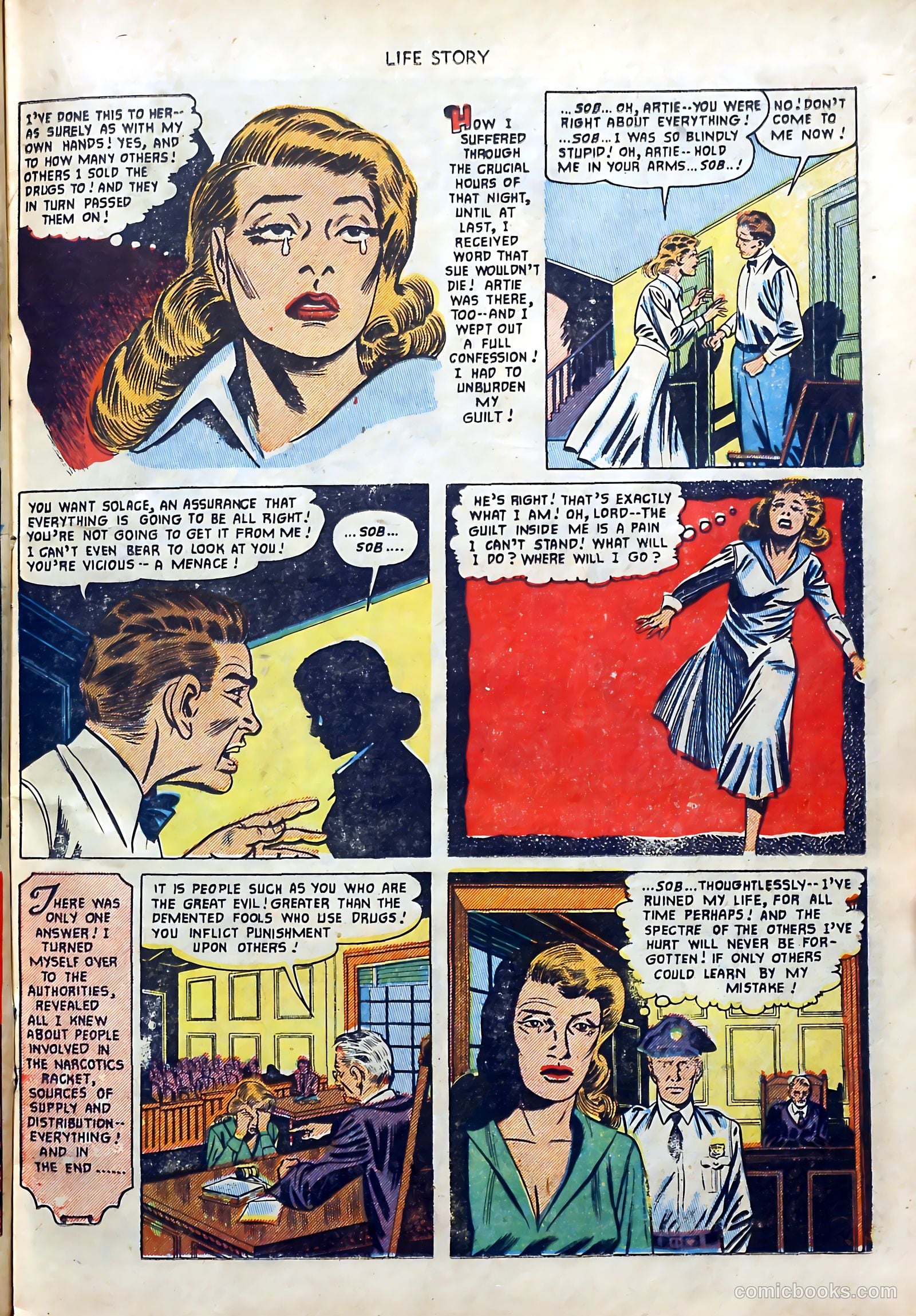 Life Story #36 (1952) — page 14 of 37