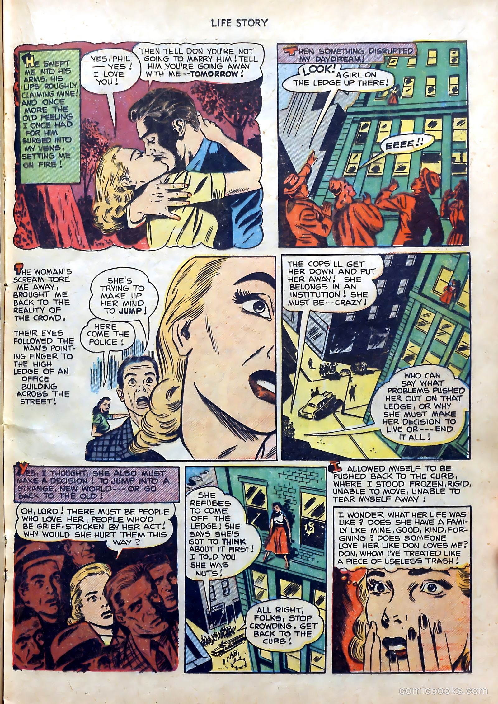 Life Story #36 (1952) — page 16 of 37