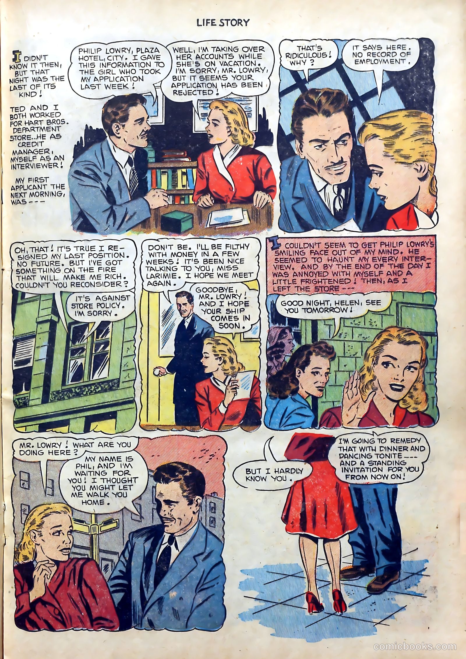 Life Story #36 (1952) — page 18 of 37