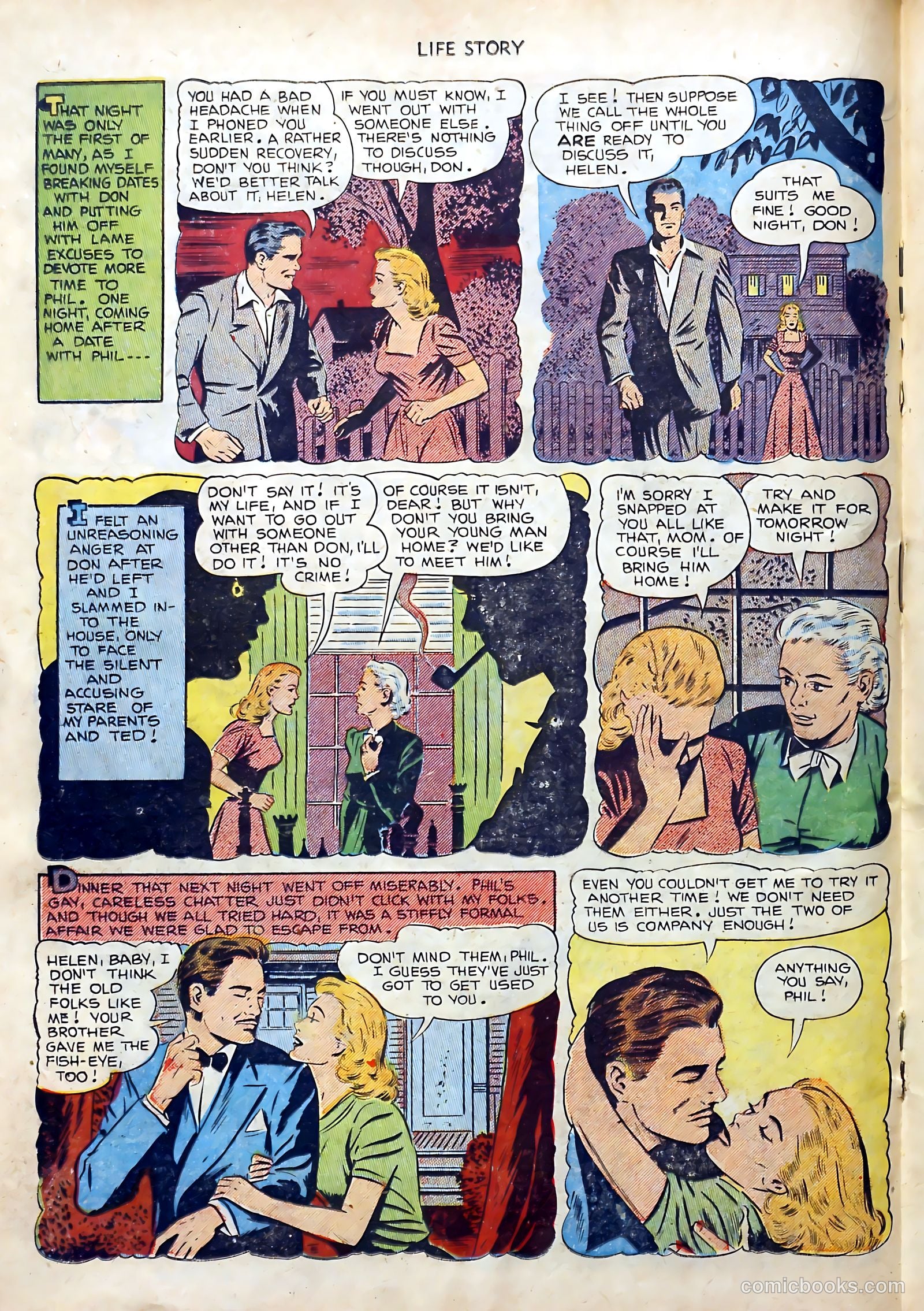 Life Story #36 (1952) — page 19 of 37