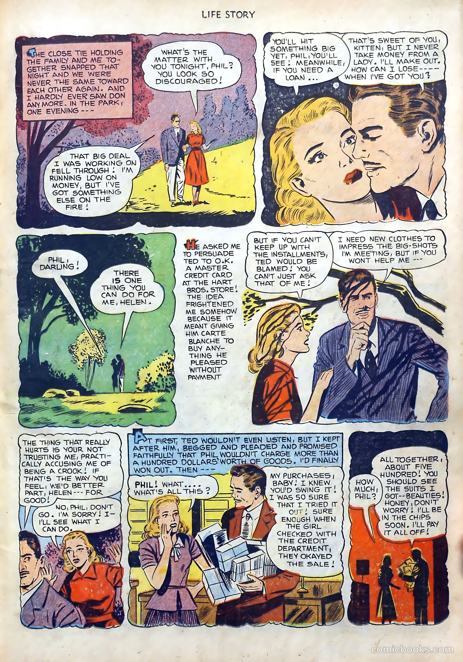 Life Story #36 (1952) — page 20 of 37