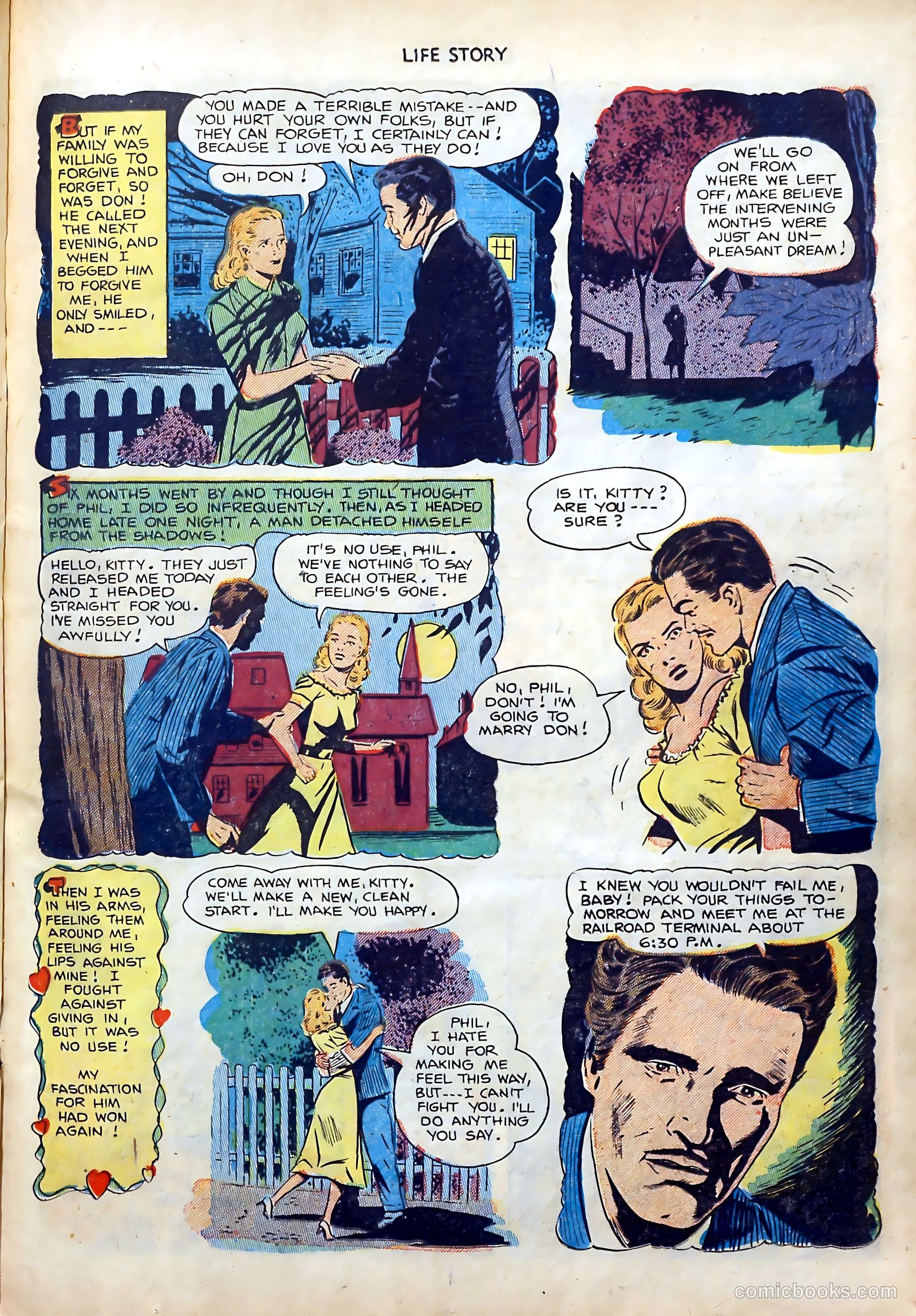 Life Story #36 (1952) — page 22 of 37