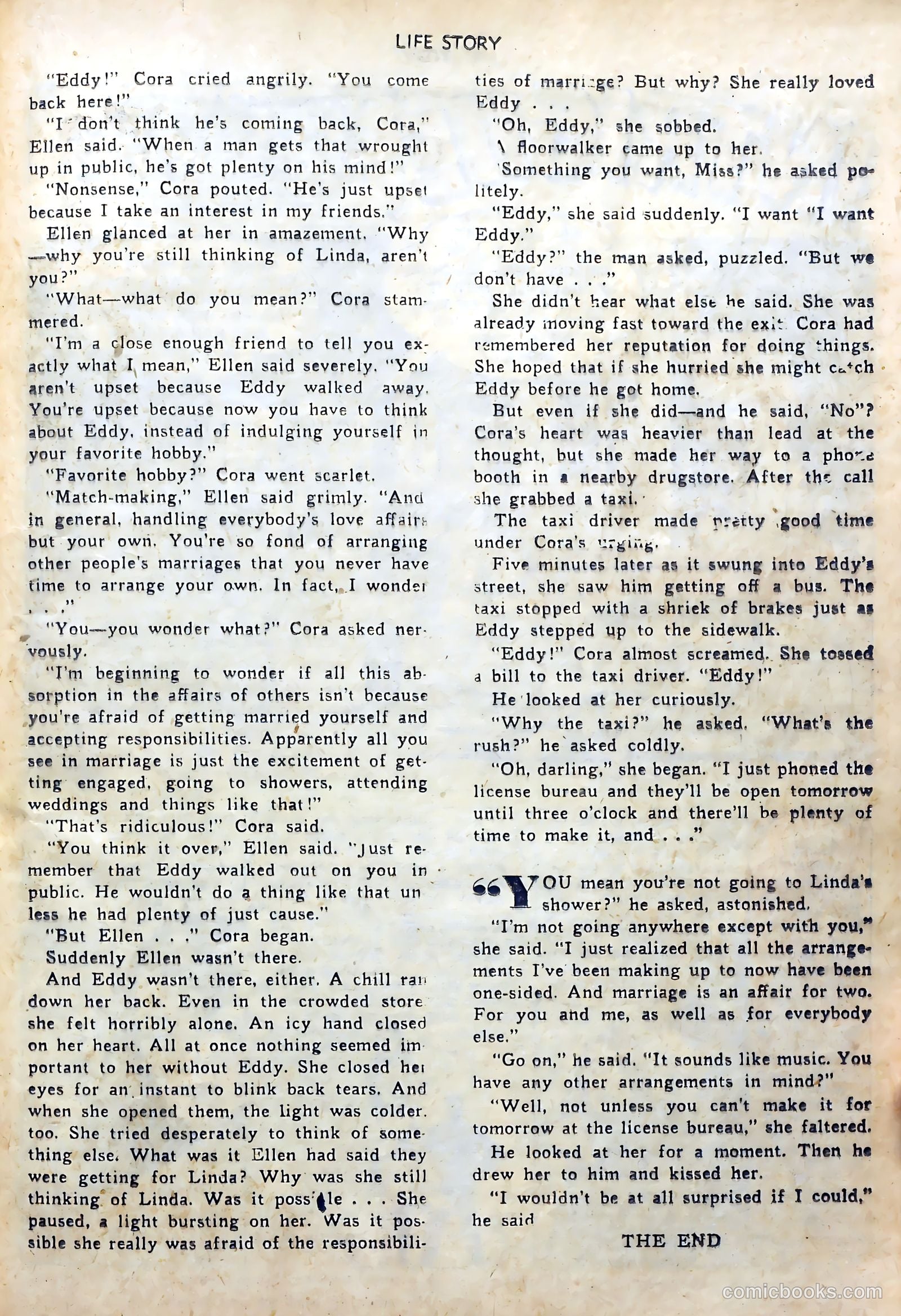 Life Story #36 (1952) — page 26 of 37