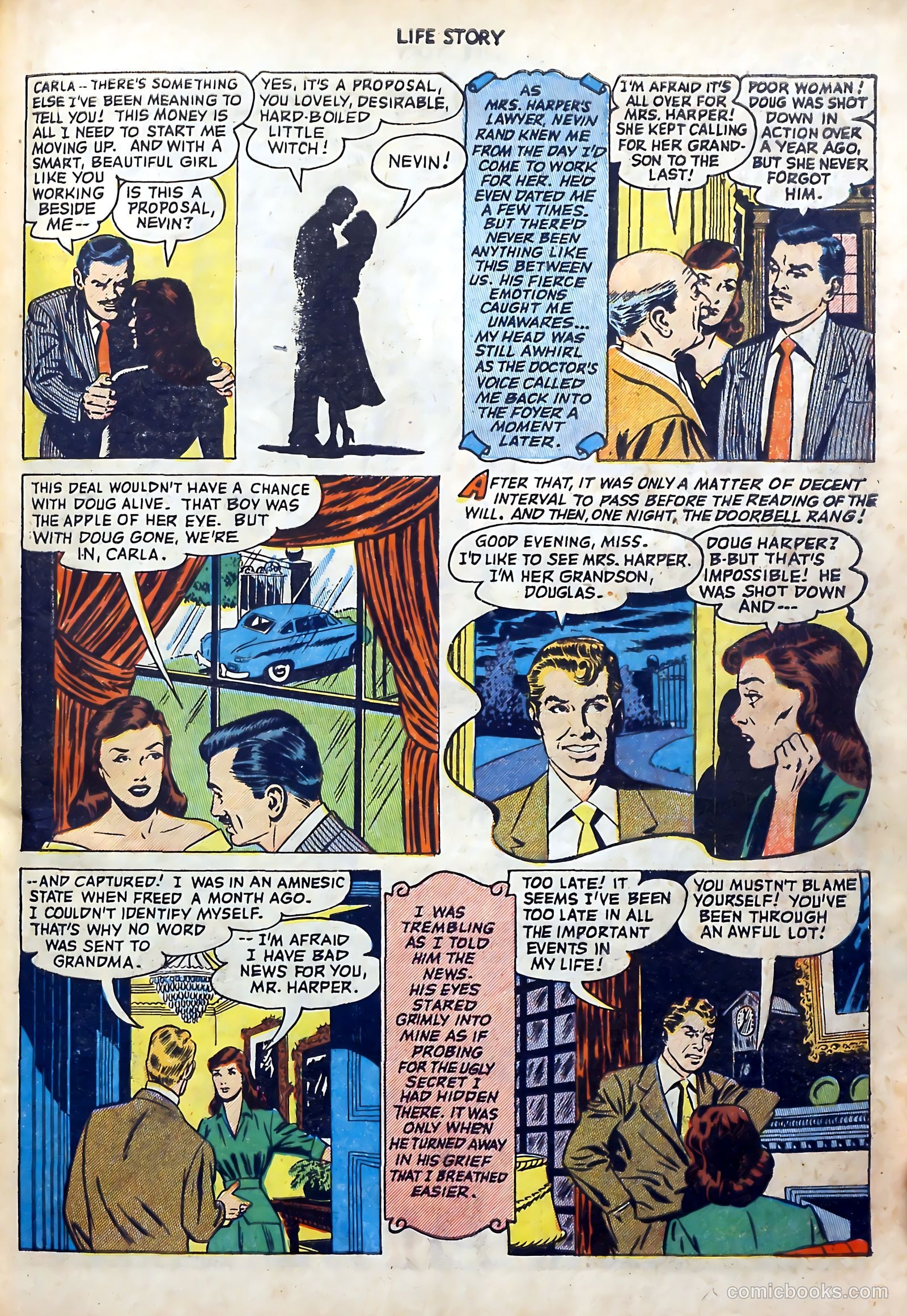 Life Story #36 (1952) — page 28 of 37