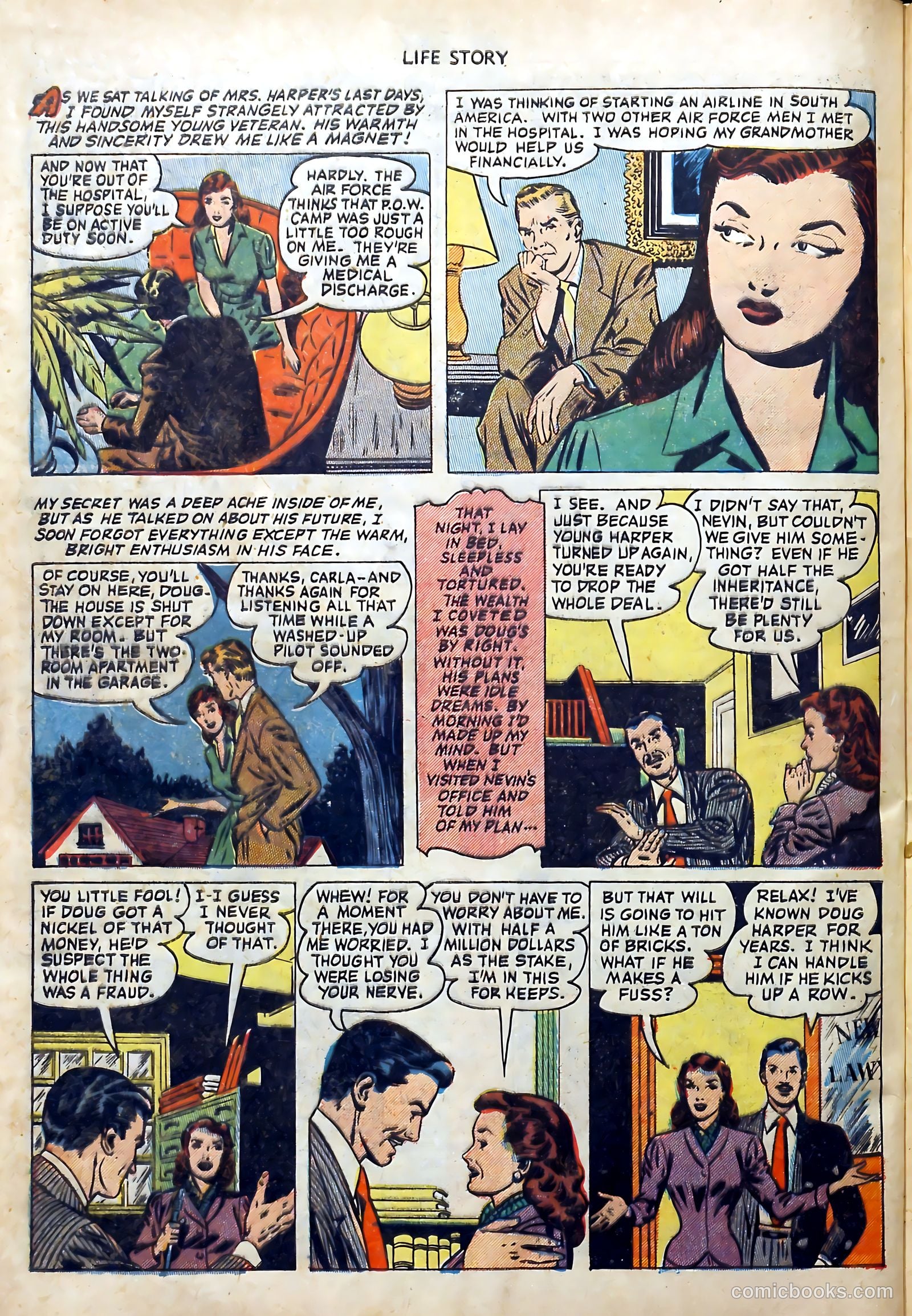 Life Story #36 (1952) — page 29 of 37
