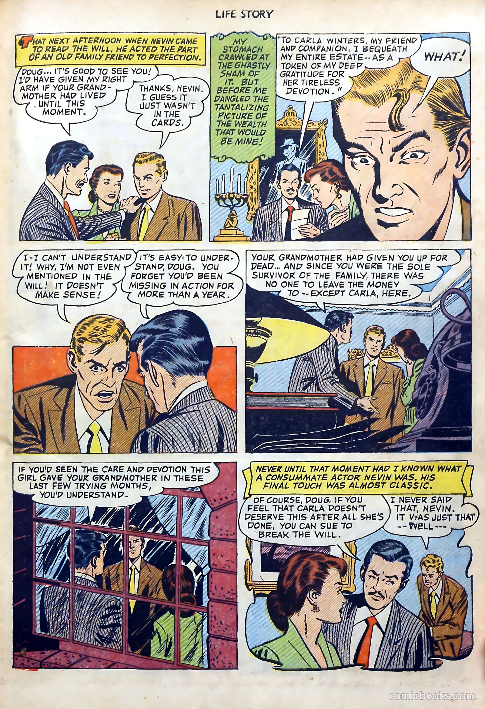 Life Story #36 (1952) — page 30 of 37