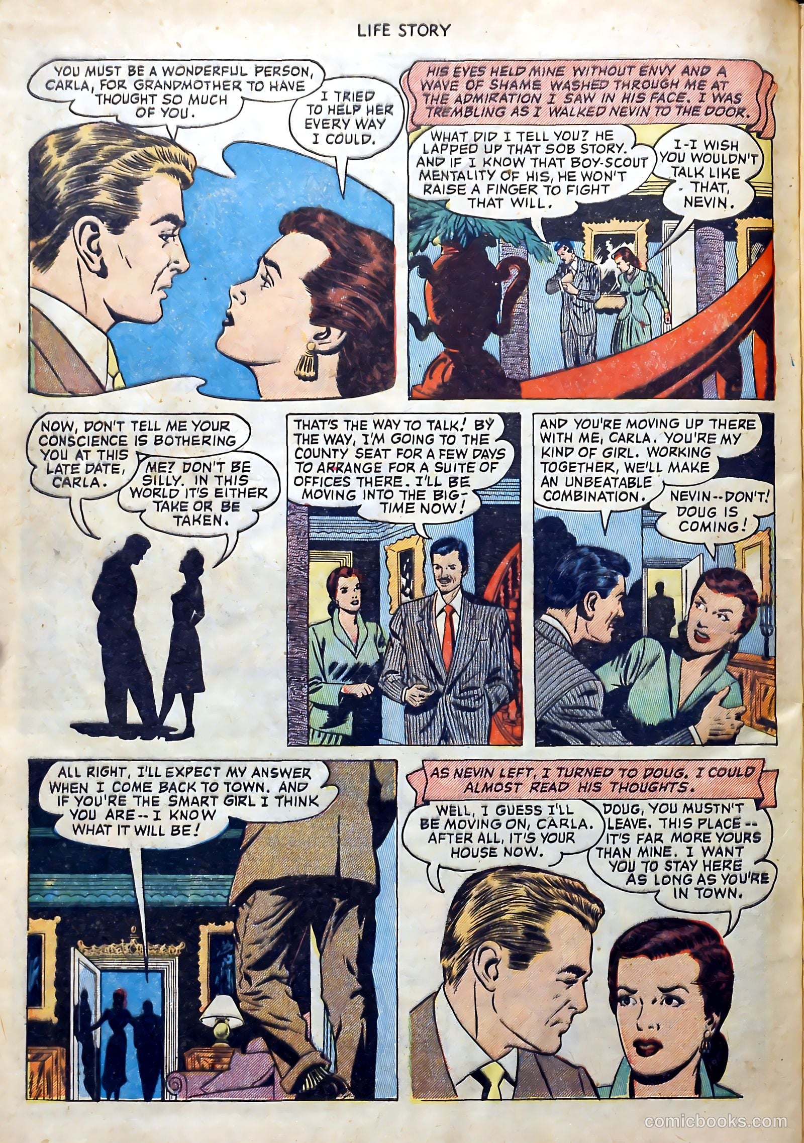 Life Story #36 (1952) — page 31 of 37