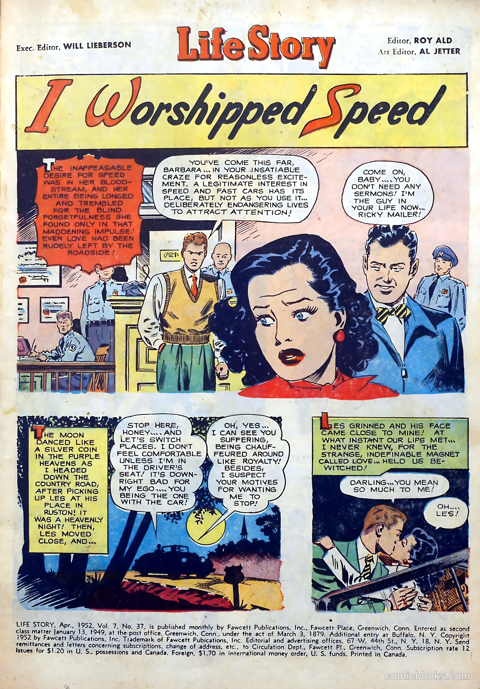 Life Story #37 (1952) — page 3 of 36