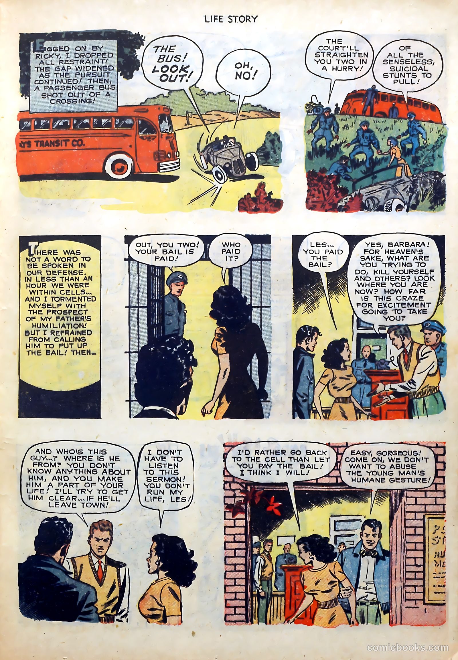 Life Story #37 (1952) — page 9 of 36