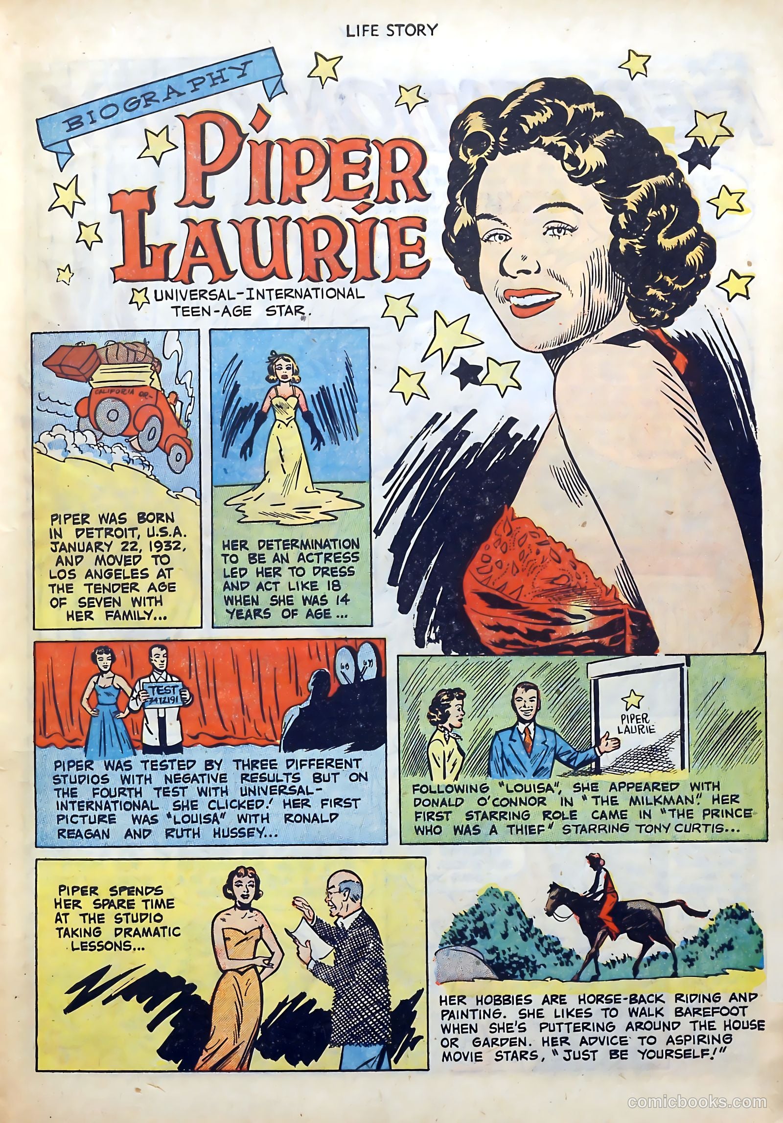 Life Story #37 (1952) — page 13 of 36