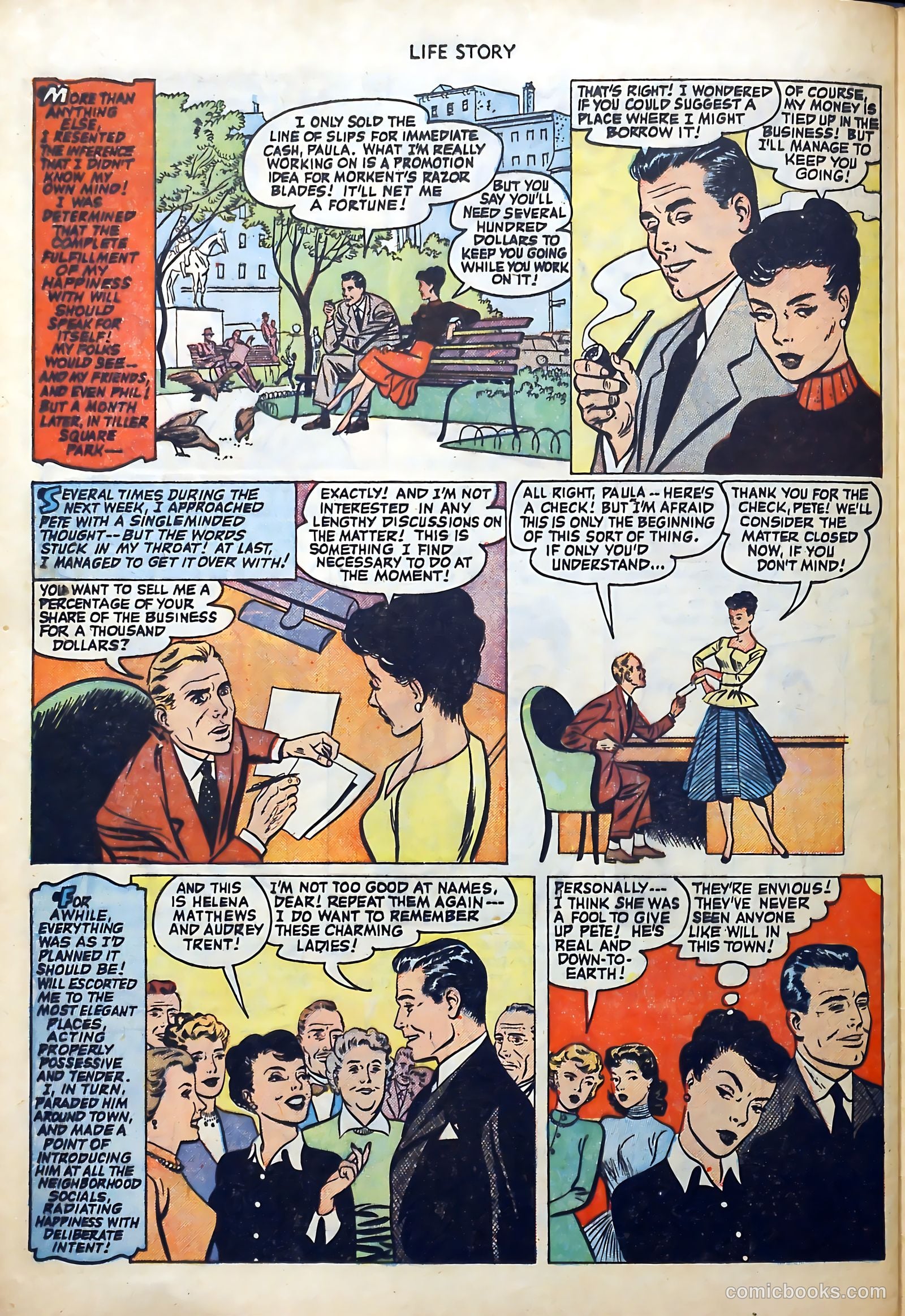 Life Story #37 (1952) — page 30 of 36