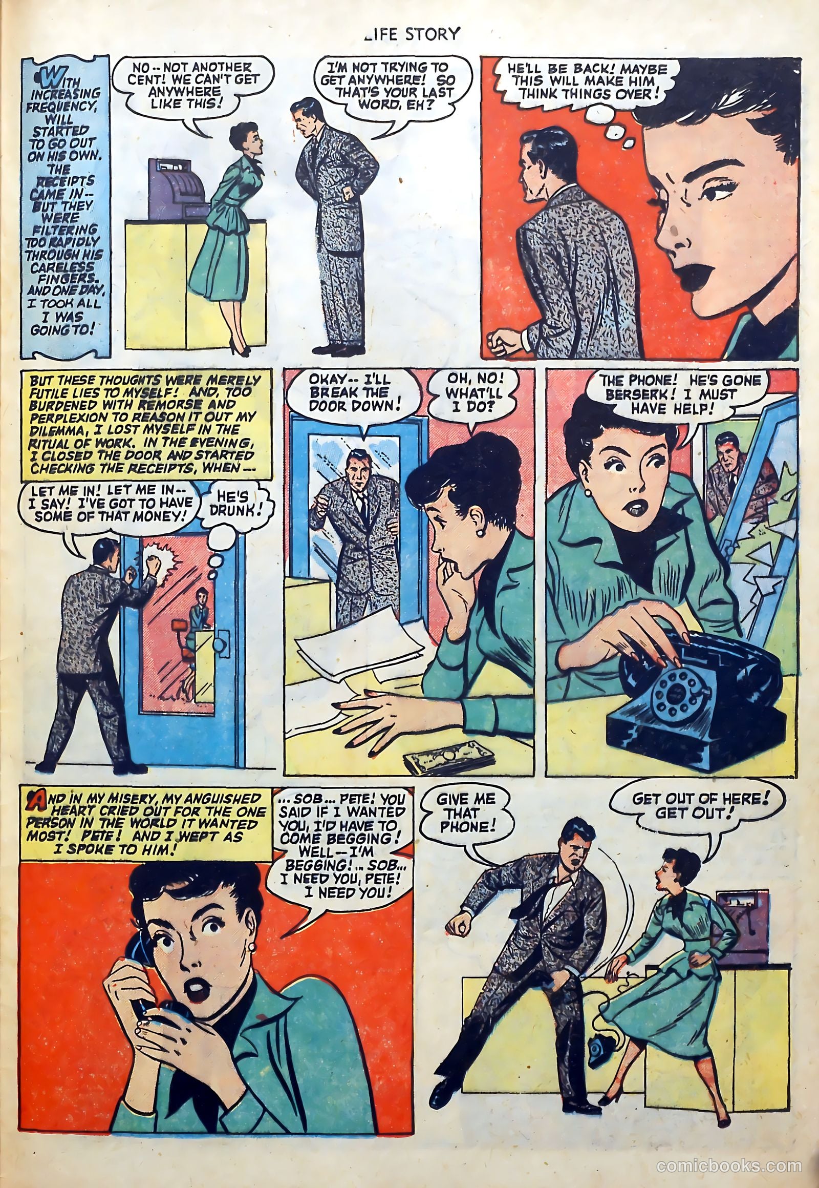 Life Story #37 (1952) — page 33 of 36