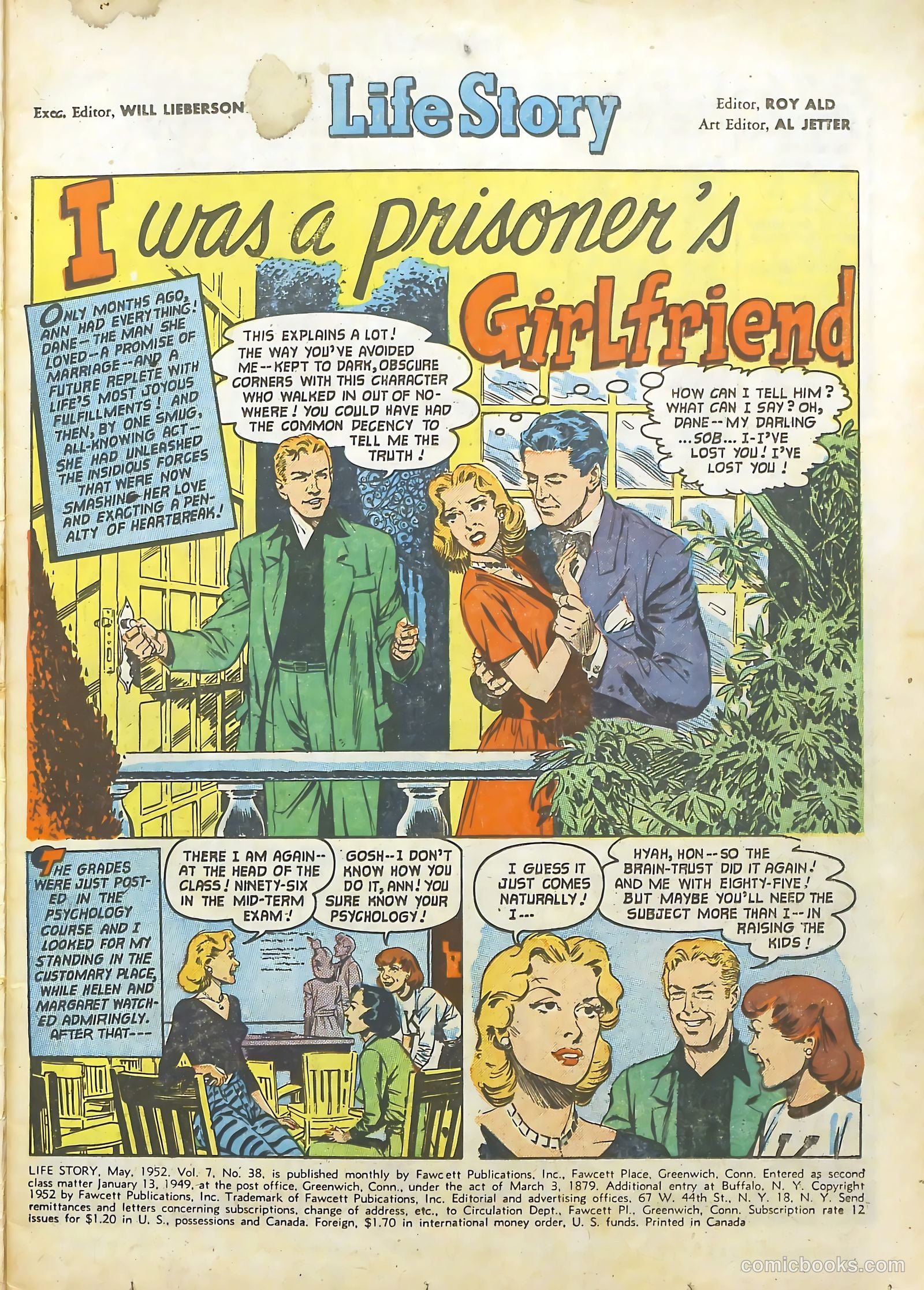 Life Story #38 (1952) — page 3 of 36