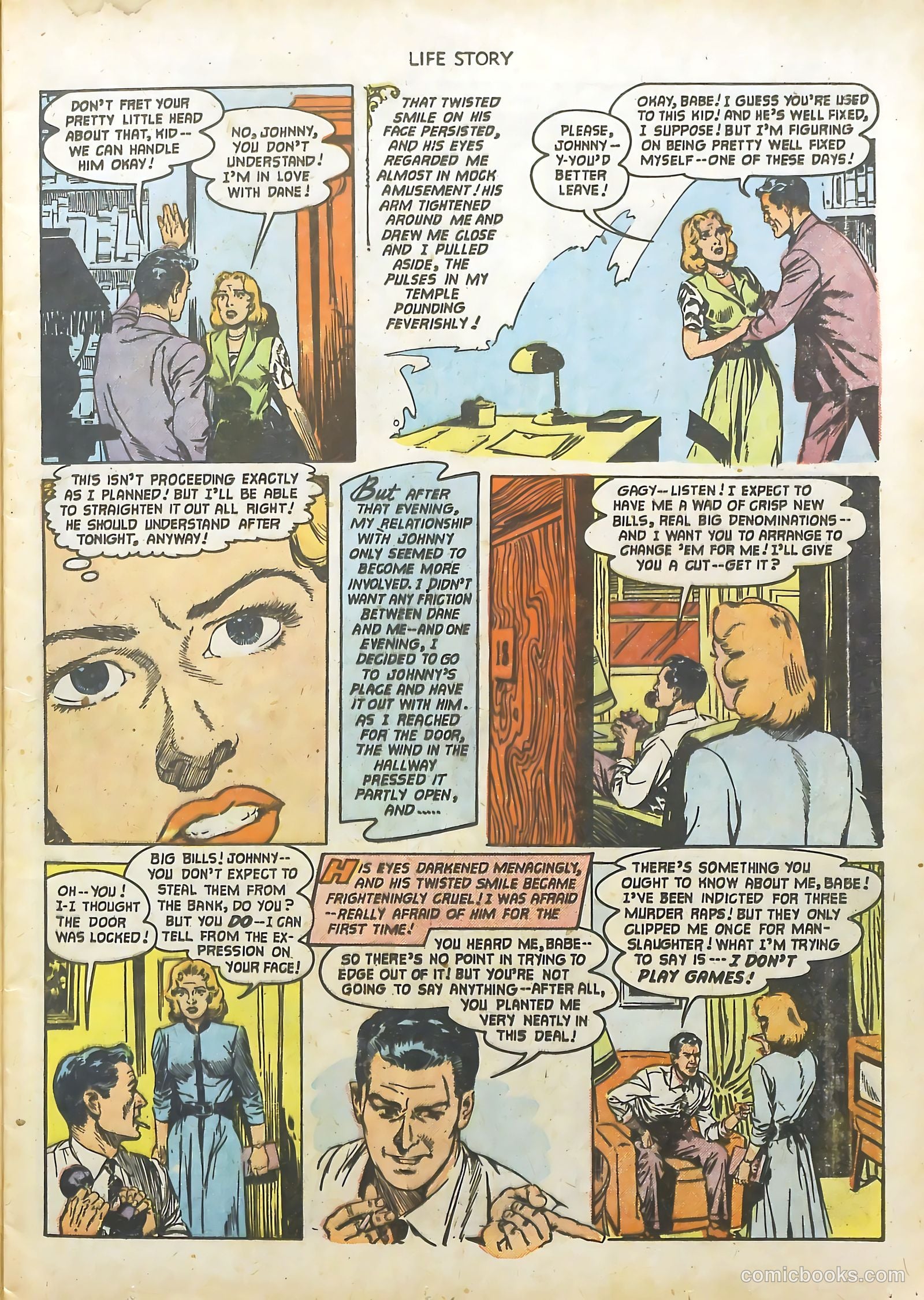 Life Story #38 (1952) — page 9 of 36