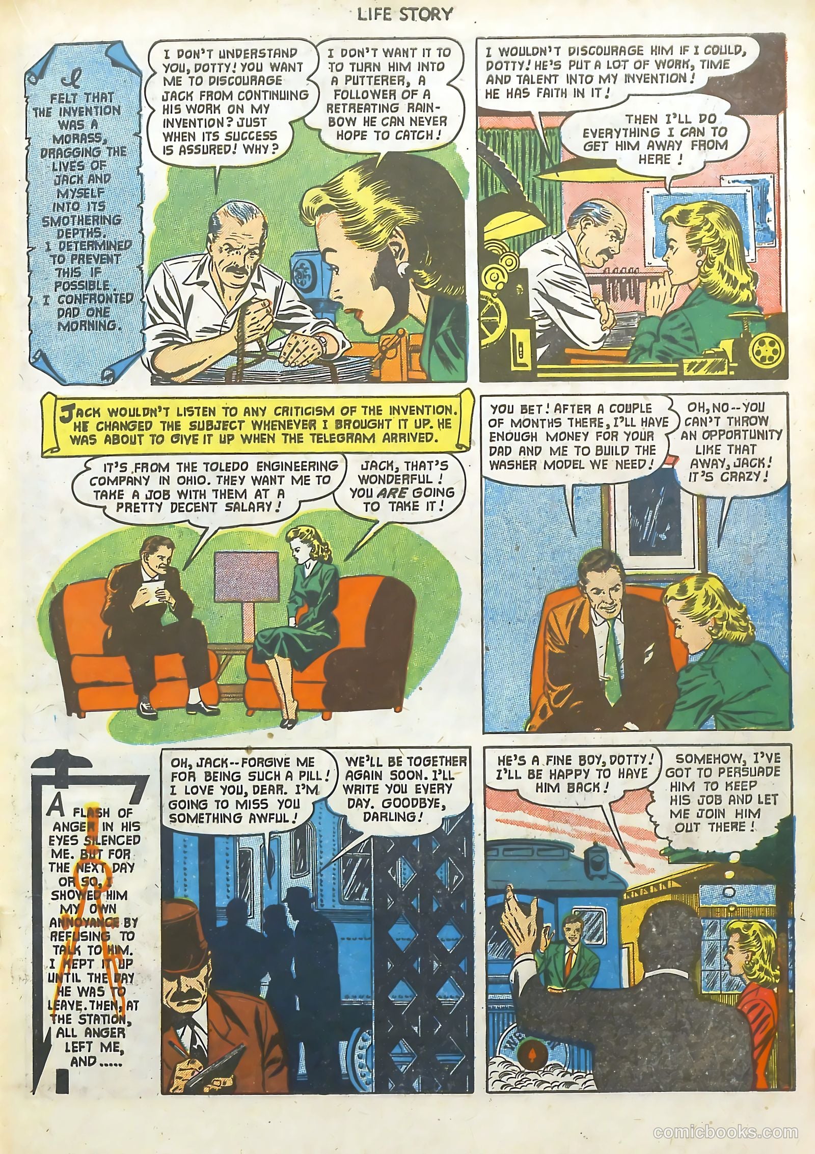 Life Story #38 (1952) — page 19 of 36