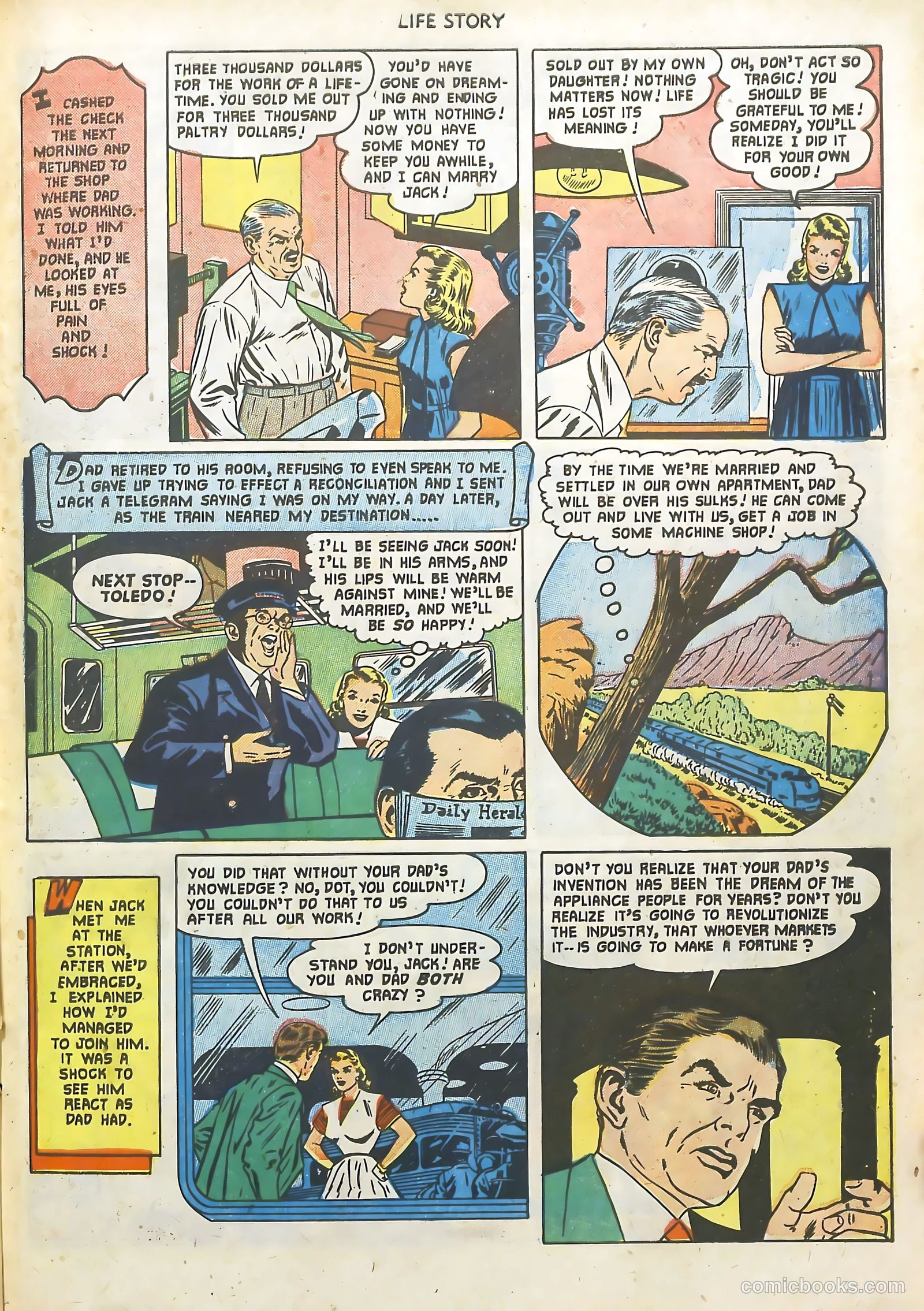 Life Story #38 (1952) — page 21 of 36