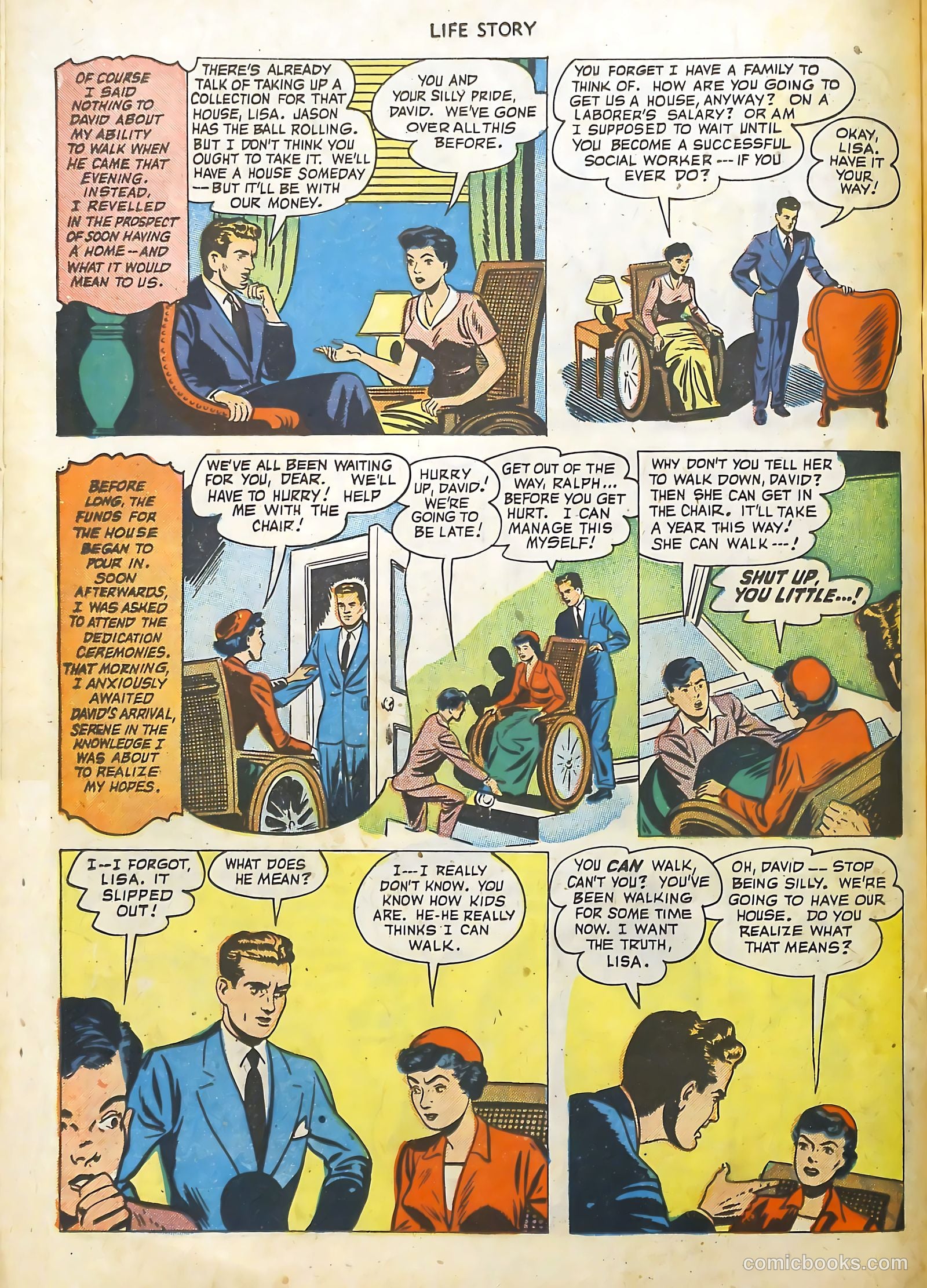 Life Story #38 (1952) — page 32 of 36