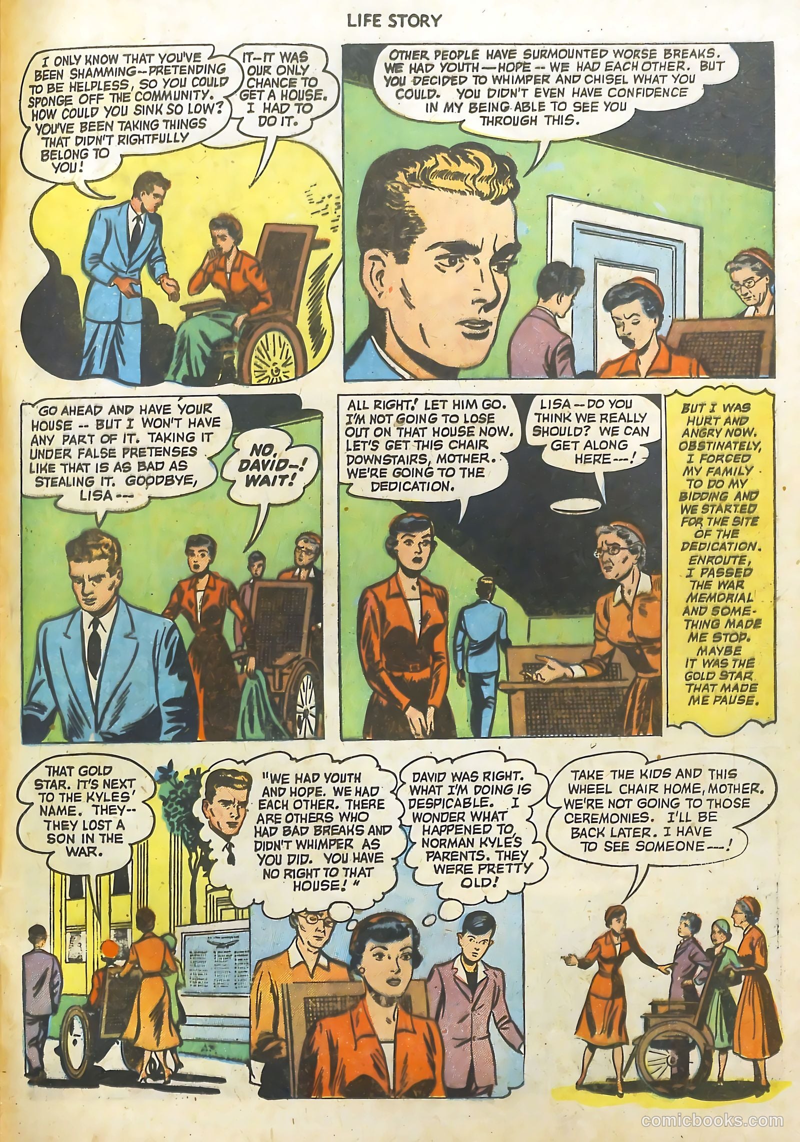 Life Story #38 (1952) — page 33 of 36