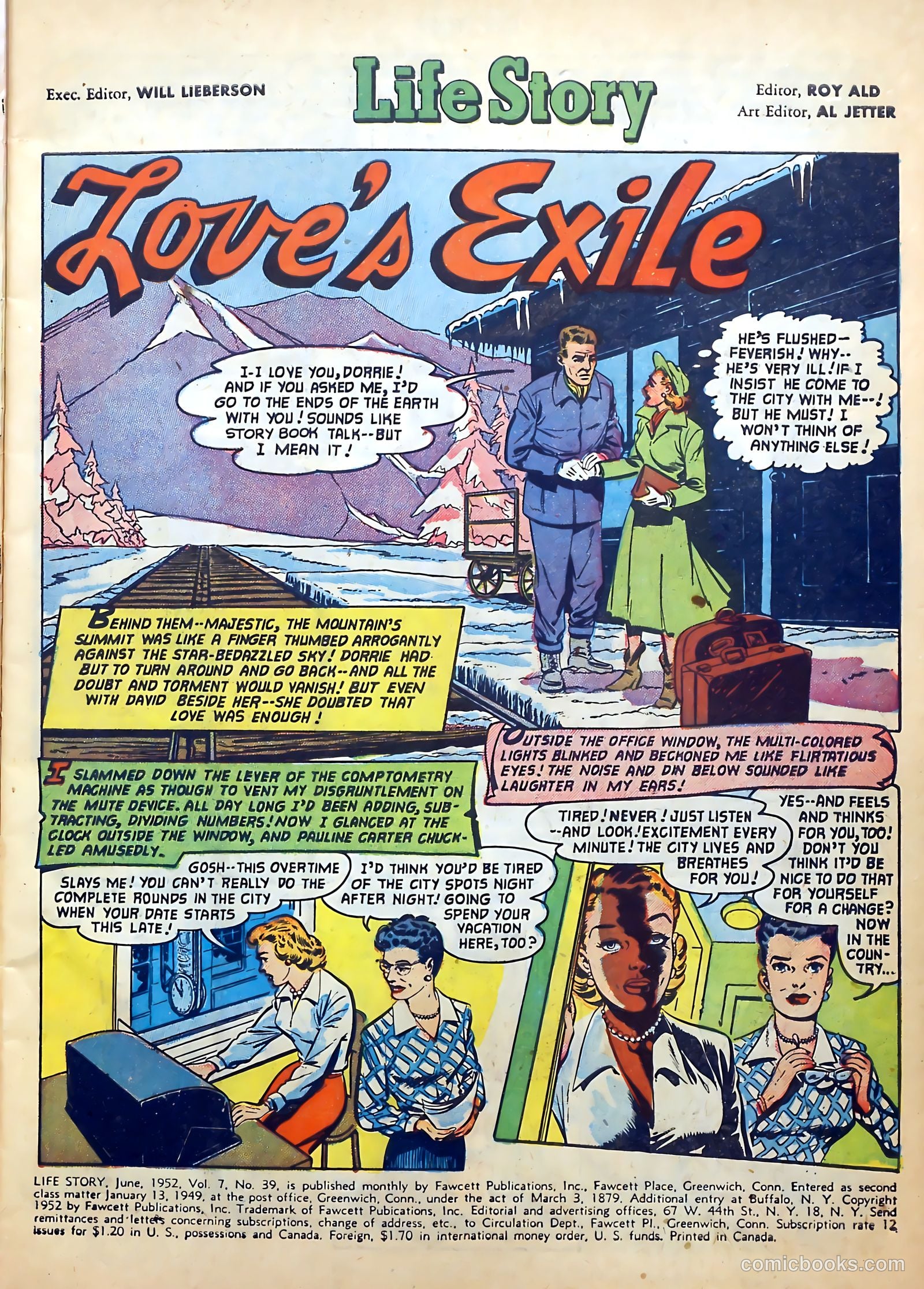 Life Story #39 (1952) — page 3 of 36