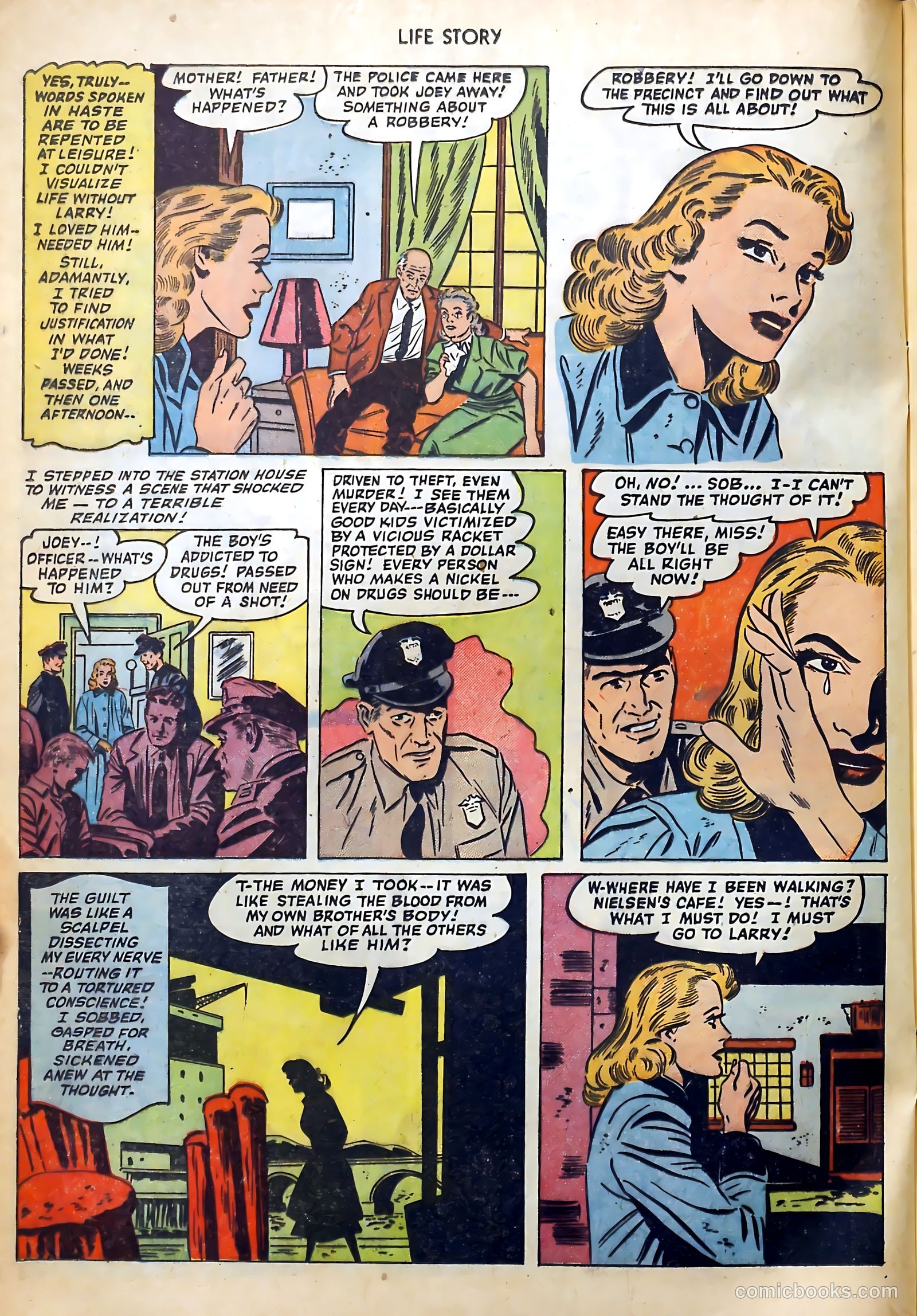 Life Story #39 (1952) — page 20 of 36