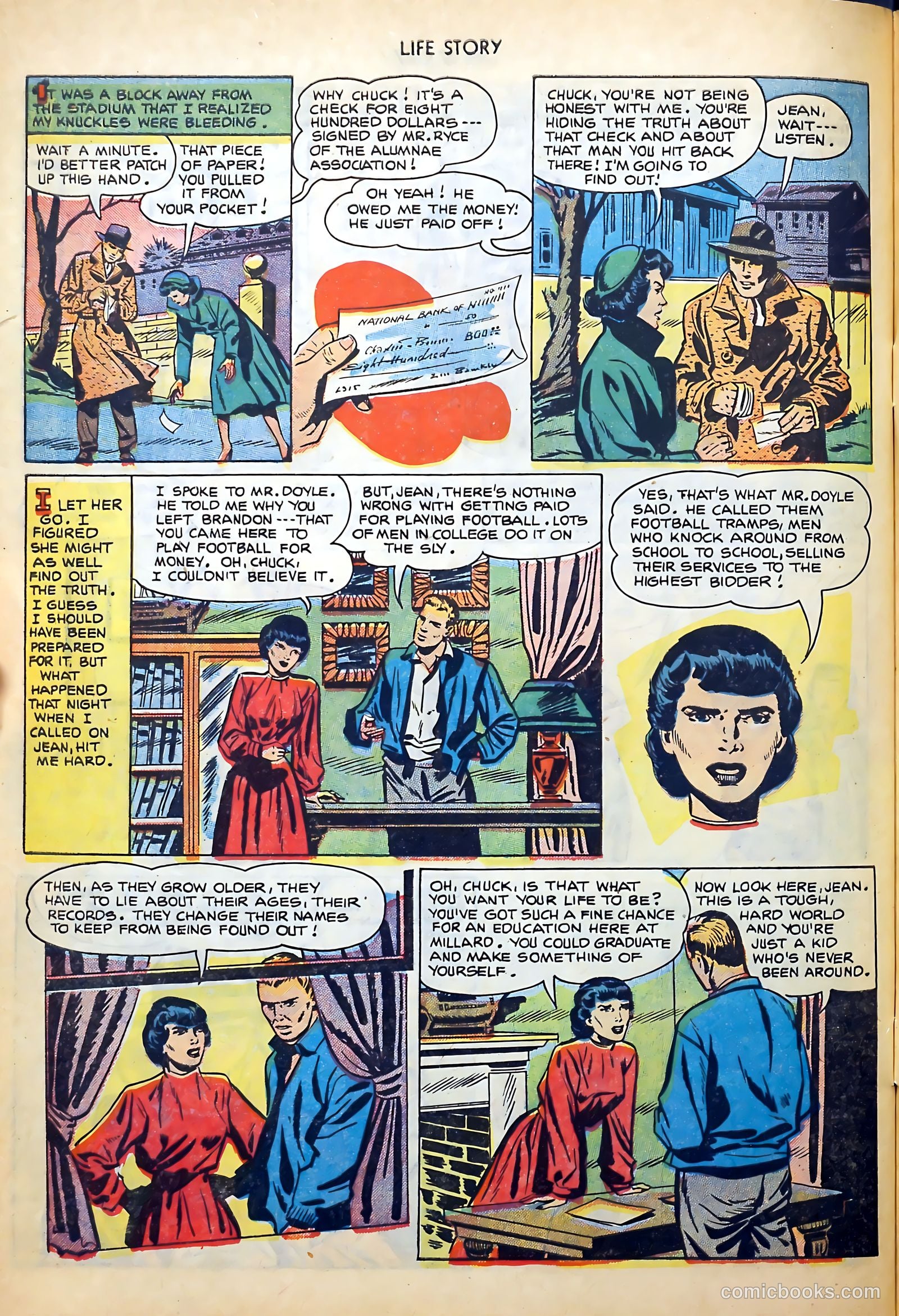 Life Story #39 (1952) — page 32 of 36