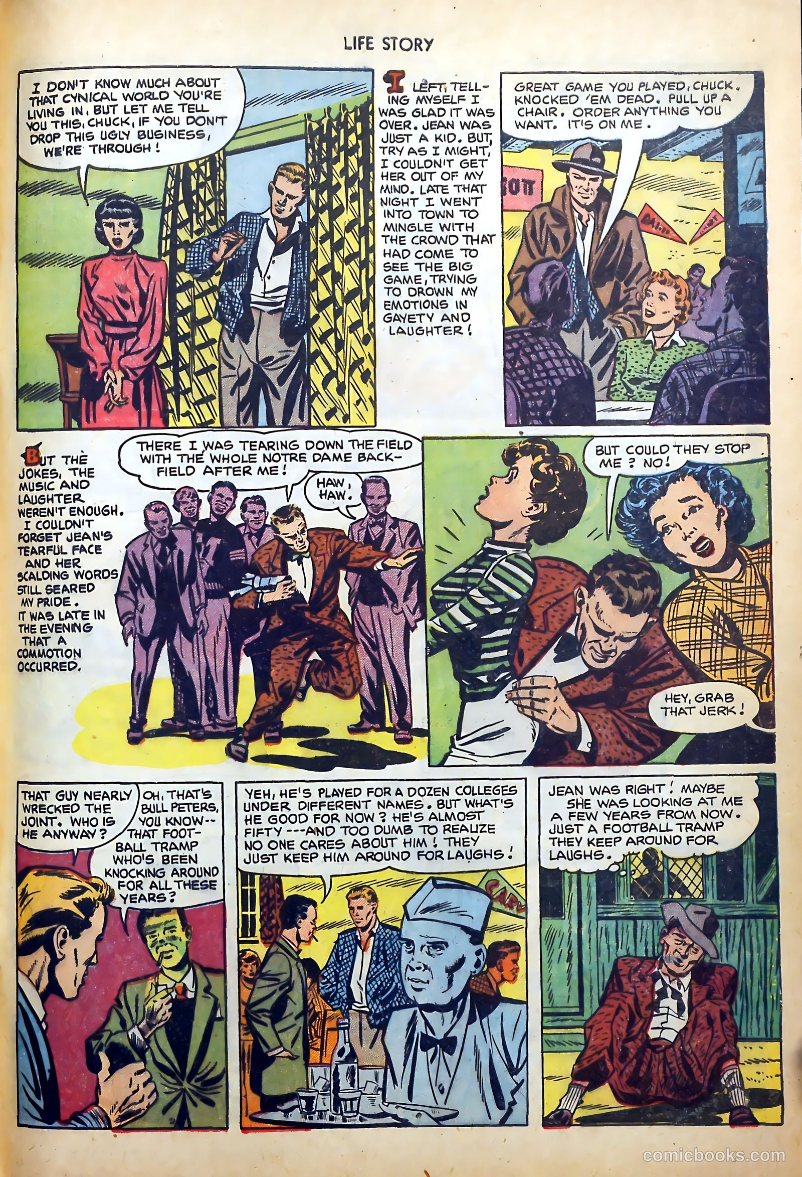 Life Story #39 (1952) — page 33 of 36