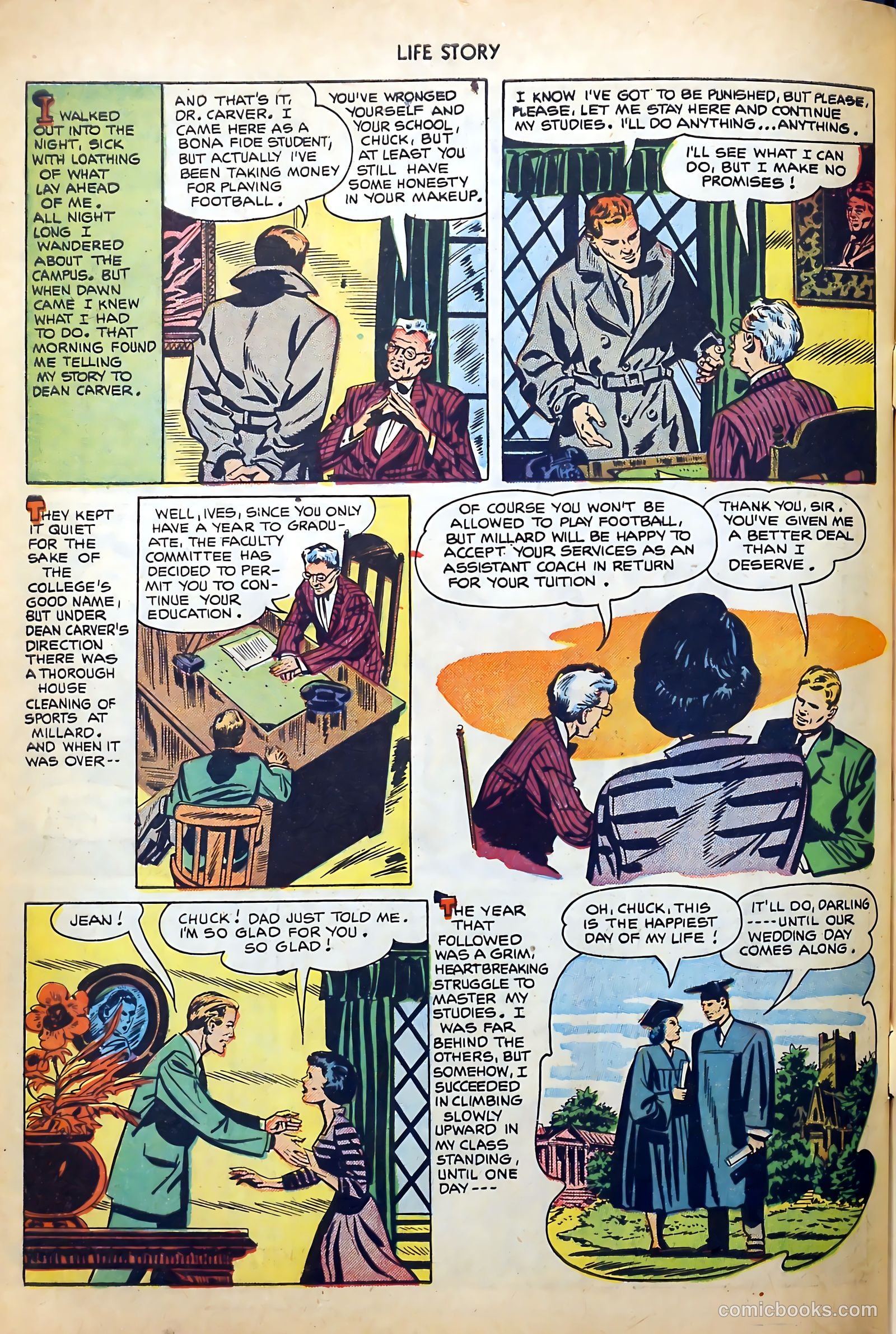 Life Story #39 (1952) — page 34 of 36