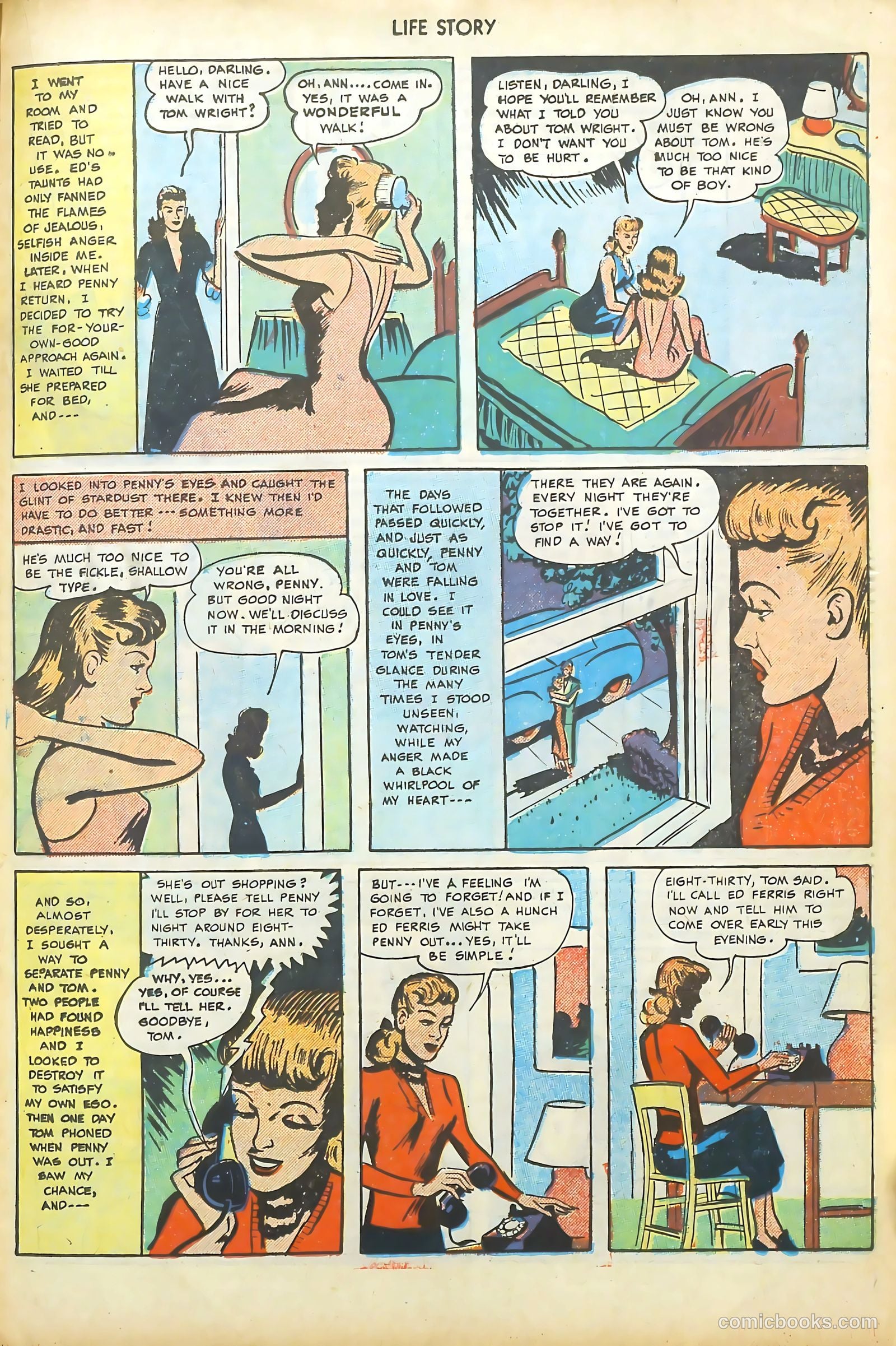 Life Story #4 (1949) — page 35 of 52