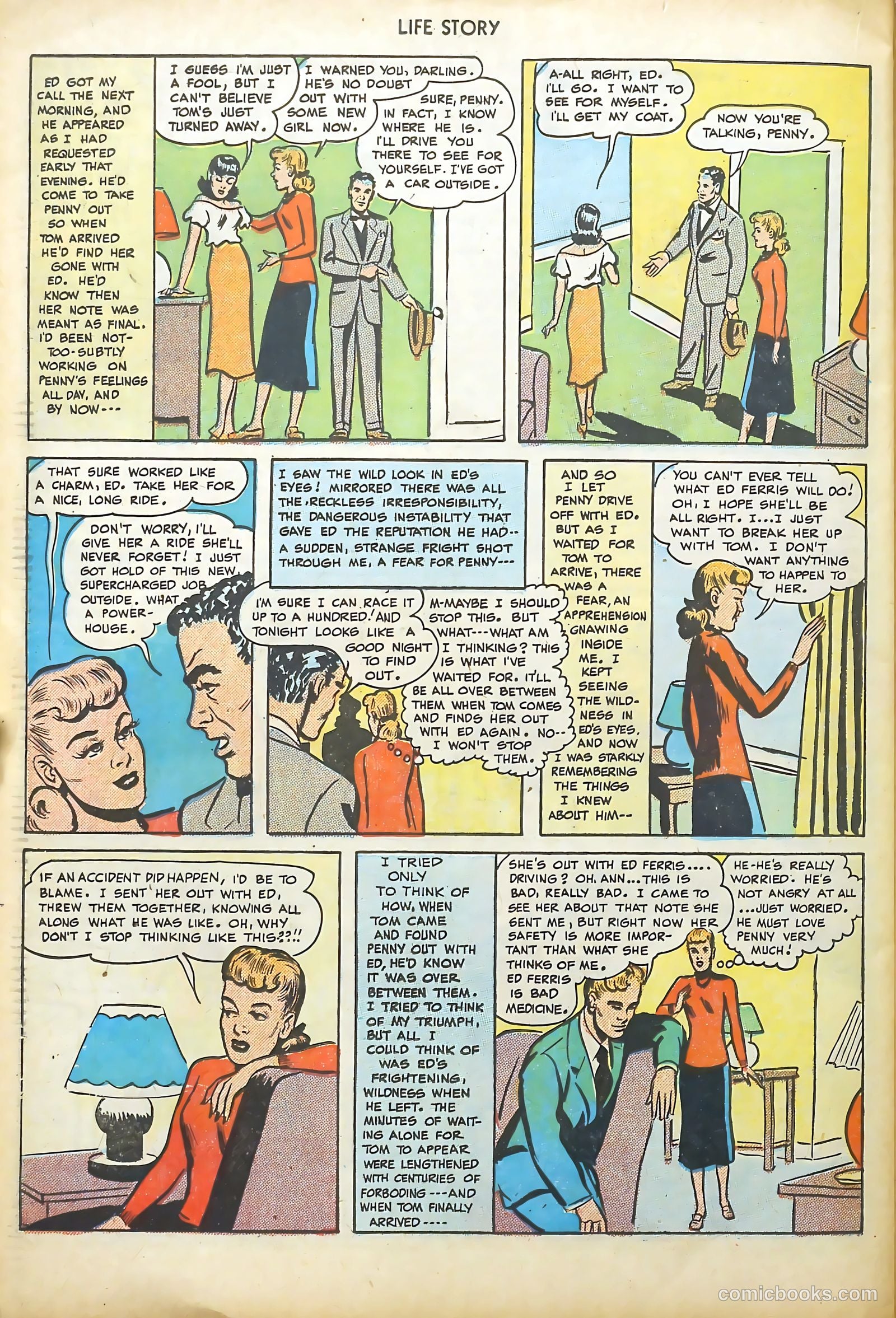 Life Story #4 (1949) — page 38 of 52